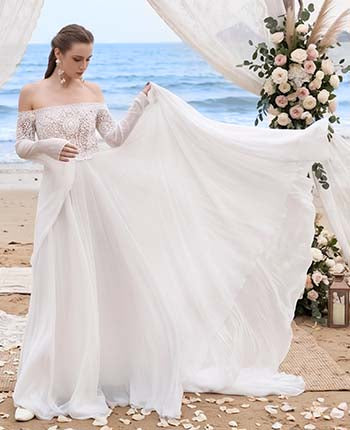 Beach Wedding Dresses | Destination Wedding Dresses COCOMELODY Beach Wedding Dresses | Destination Wedding Dresses COCOMELODY