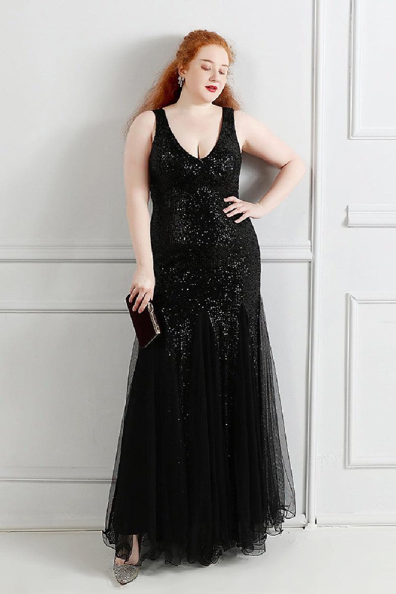 Trumpet-Mermaid Floor Length Evening Dress 647041333367 - COCOMELODY