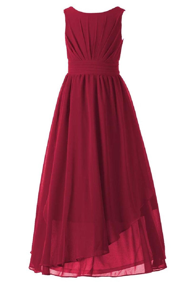 Elegant Chiffon Gown Floor-Length A-Line Dress B078N3KBLQ - COCOMELODY