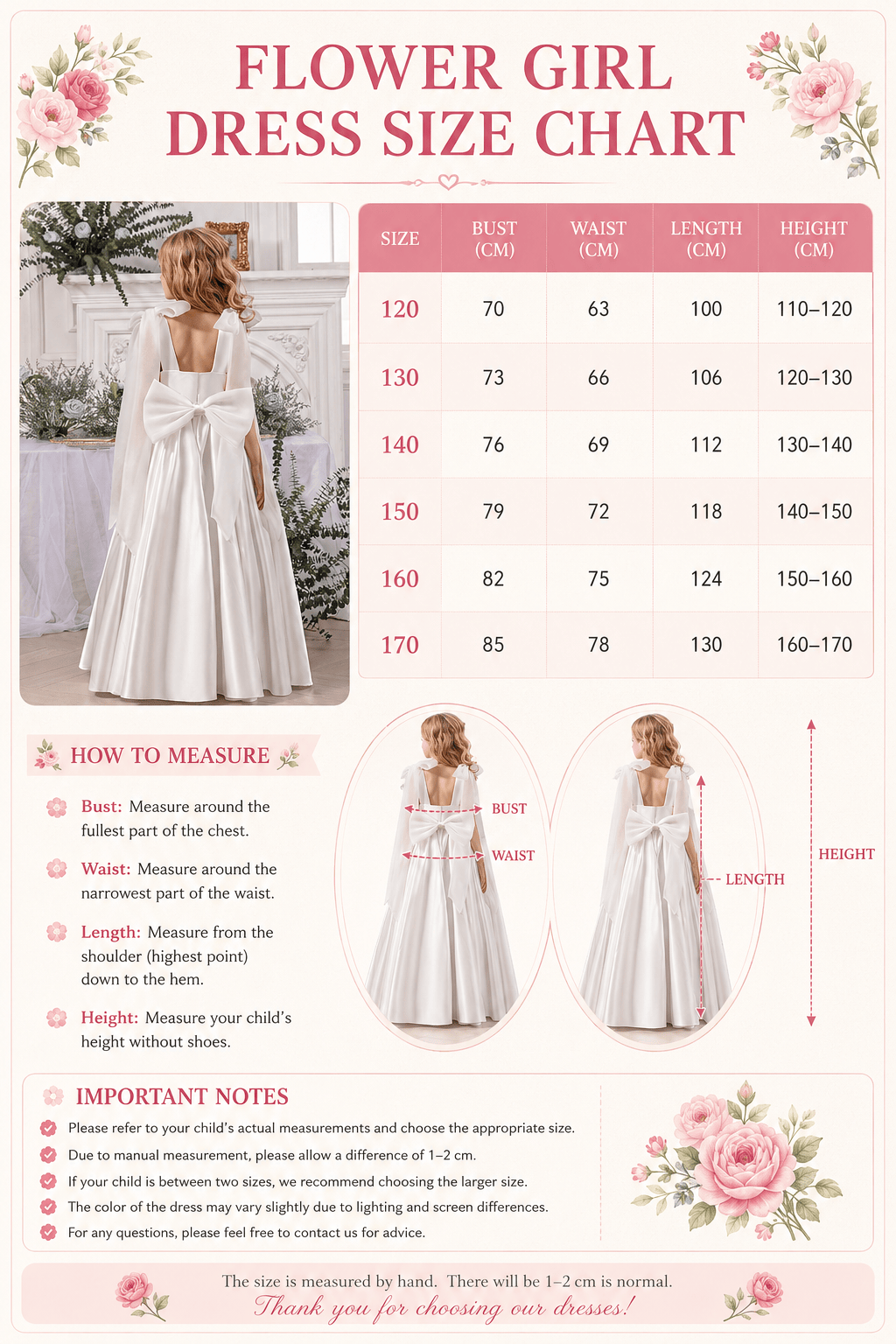 A-Line Satin Bow Shoulder Straps Sleeveless Flower Girl Dresses 955761680626