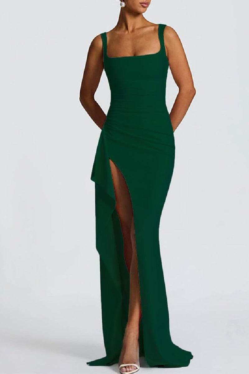 Sheath-Column Sweep-Brush Train Polyester Formal Evening Dresses B0F4DKFMQR - COCOMELODY