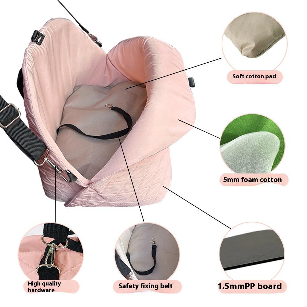 Nylon waterproof portable car pet bag Cat bag detachable pet nest 847157482003 - COCOMELODY