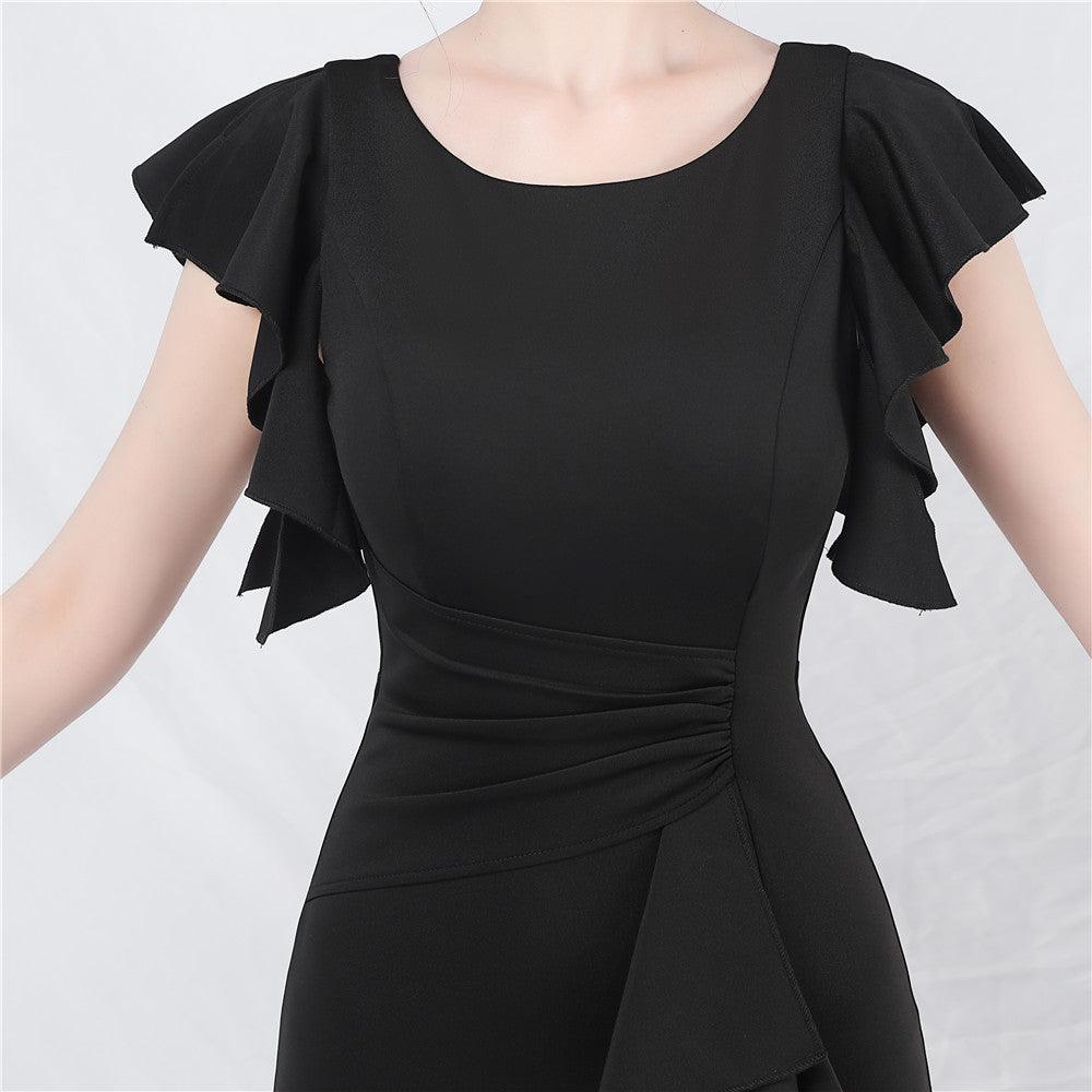 Sheath-Column Ankle Length Stretch Satin Cocktail Dress 787169199492 - COCOMELODY