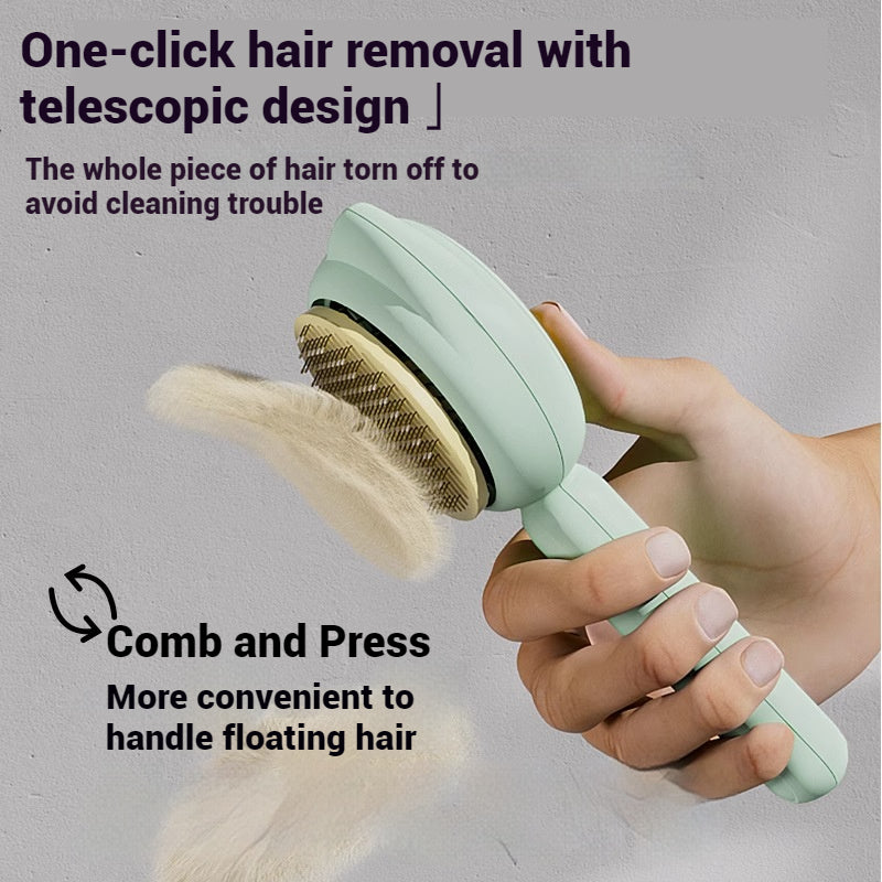 Cat and dog hair remover Hair floating machine Massage comb supplies 857780733337 - COCOMELODY