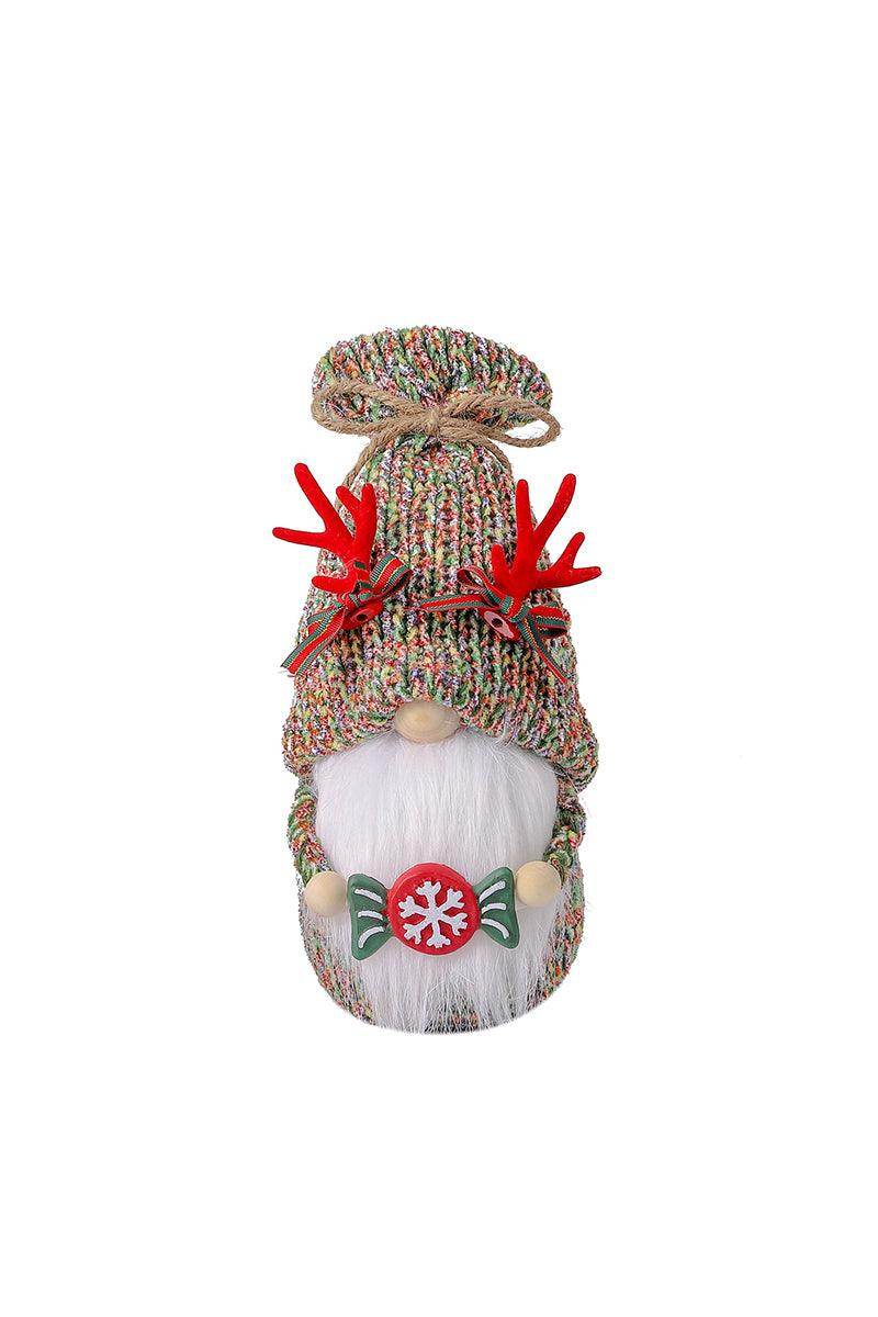 Christmas tree faceless doll knitted plush candy dwarf doll adornment 717301380688 - COCOMELODY