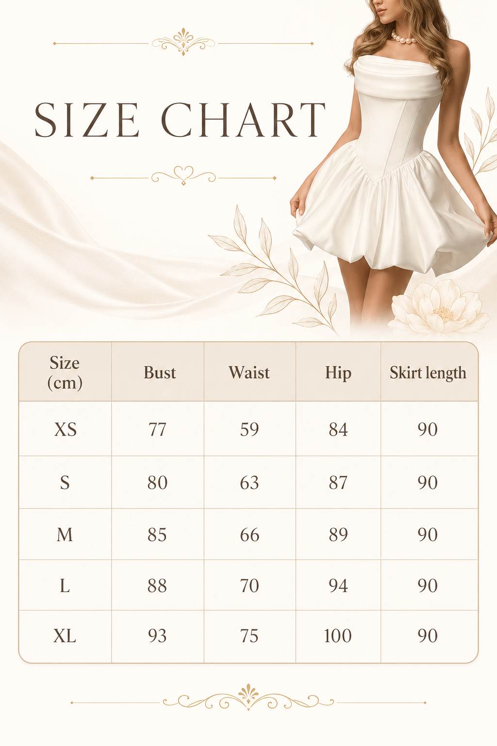 A-Line Mini Satin Little White Dress 968237845434