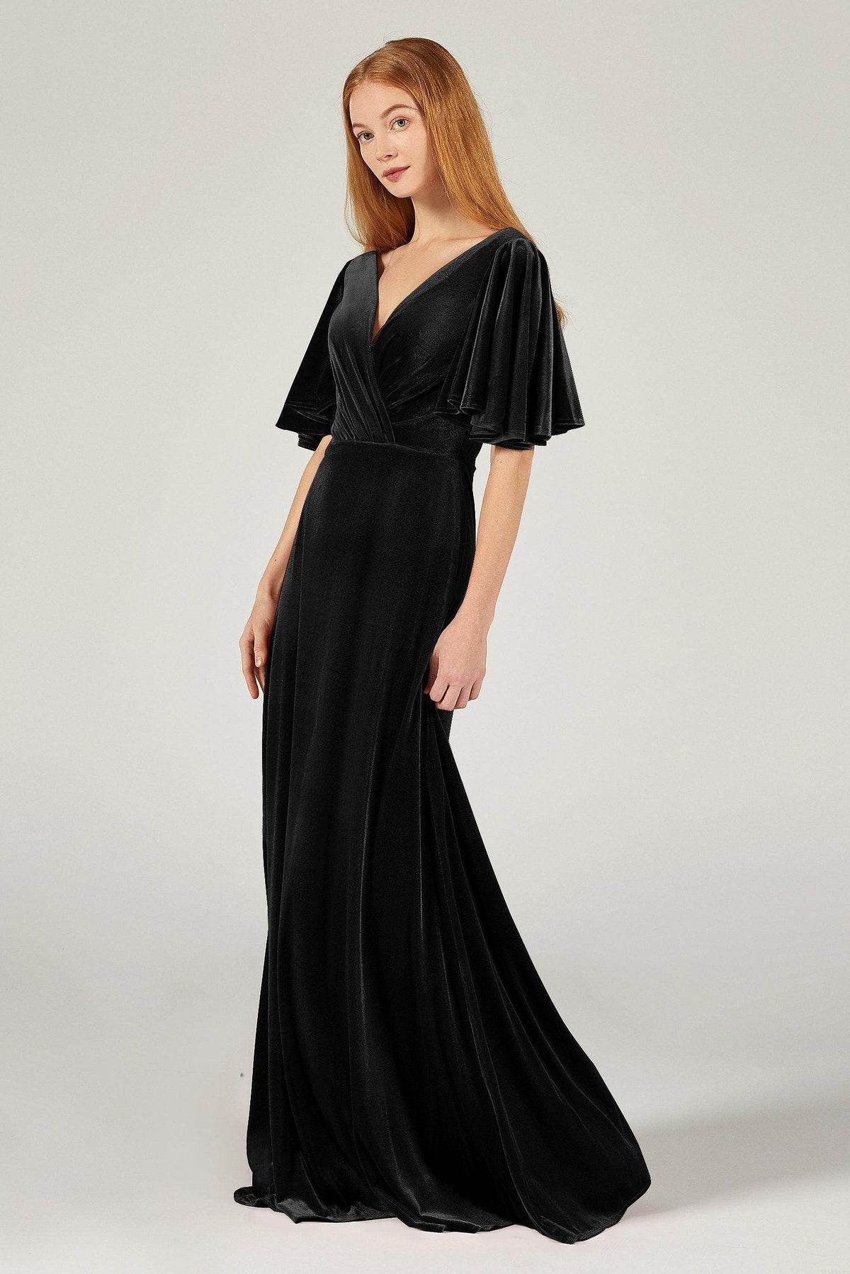 black bohemian bridesmaid dress Boho black bridesmaid dress Lace Appliques Sweetheart Zipper Back Floor-Length Trumpet Silhouette from Dhgate Bridesmaid Dress