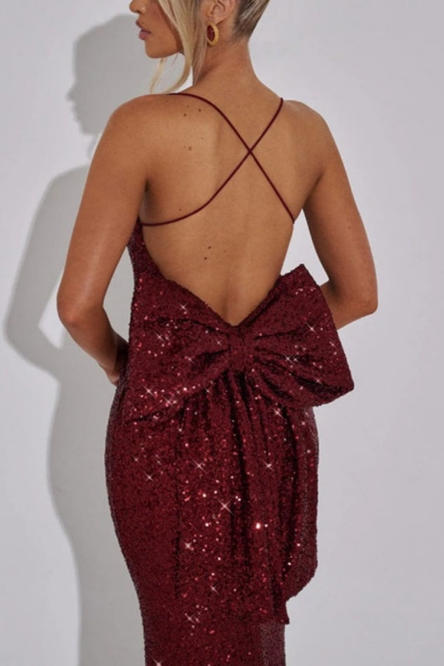 Mermaid Maxi Sequins Formal Evening Dresses 861326172487