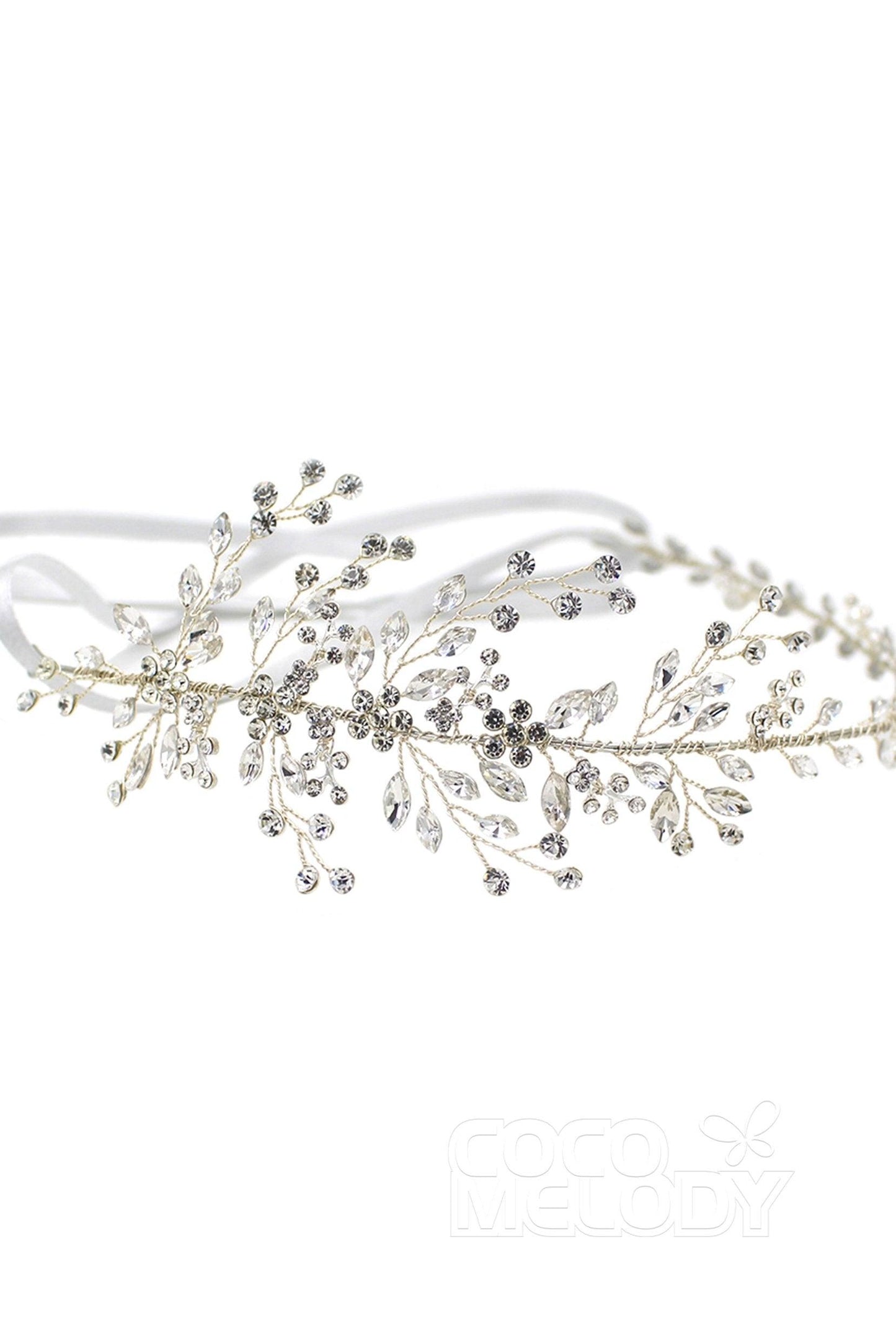 Alloy Headbands with Rhinestone CH0307 - COCOMELODY