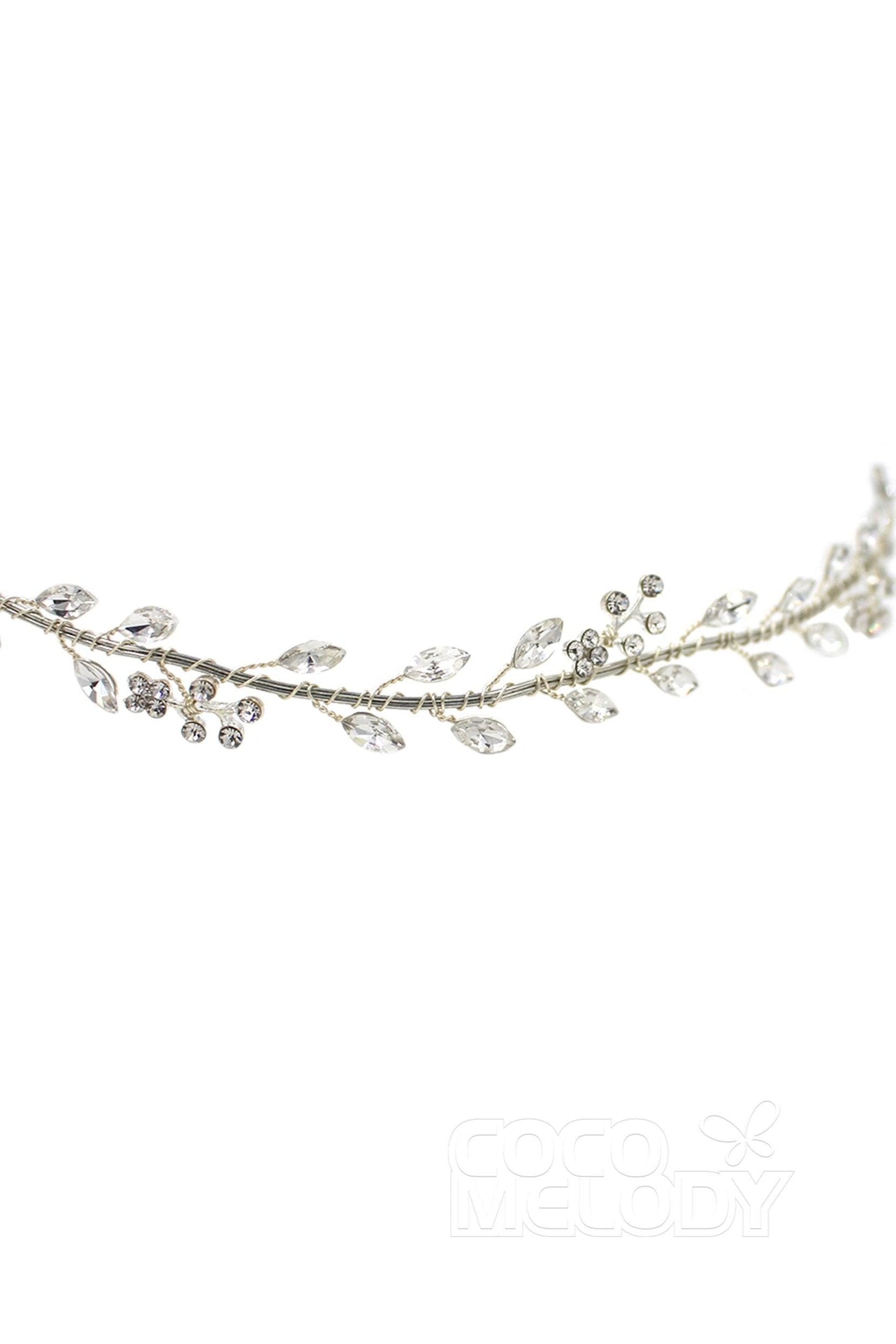 Alloy Headbands with Rhinestone CH0307 - COCOMELODY