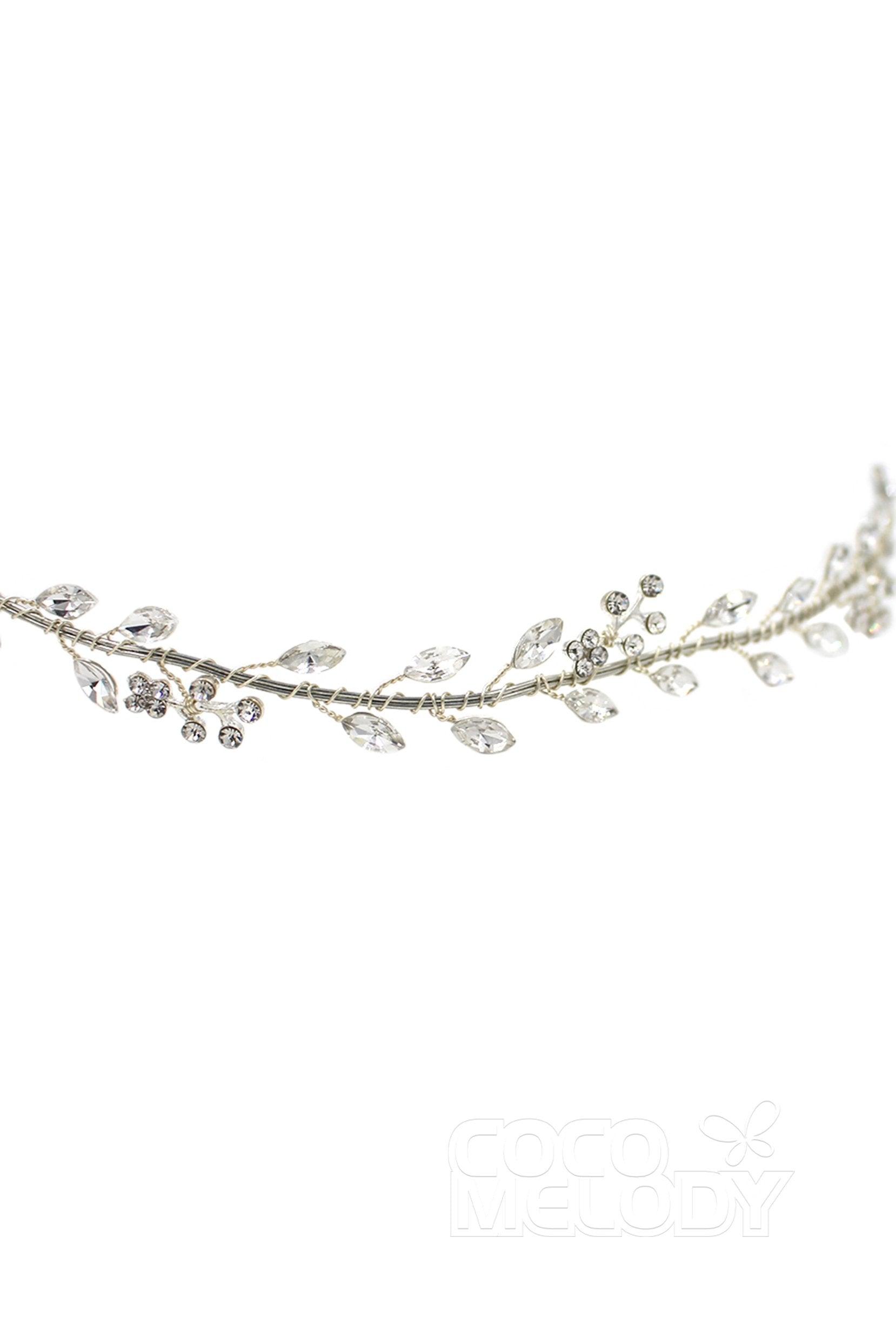 Alloy Headbands with Rhinestone CH0307 - COCOMELODY