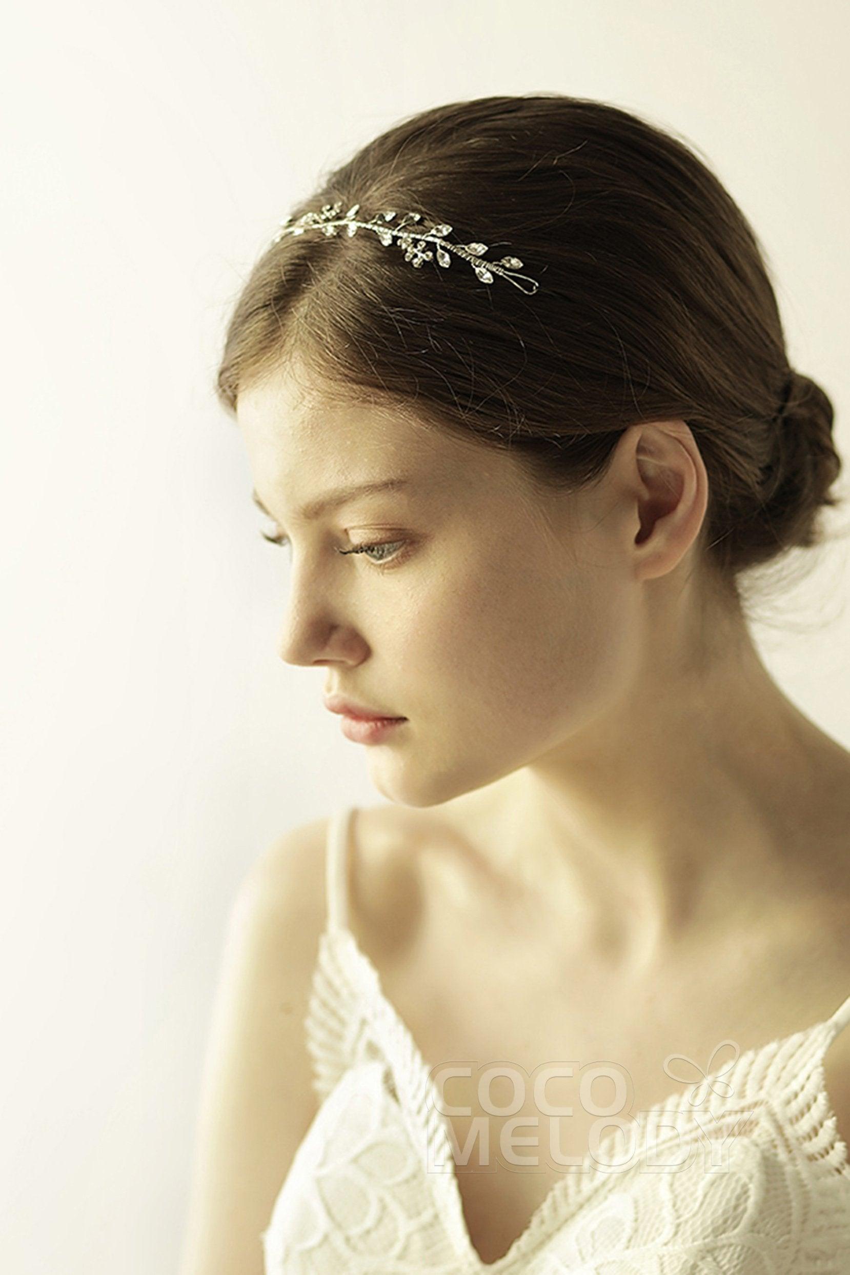 Alloy Headbands with Rhinestone CH0307 - COCOMELODY