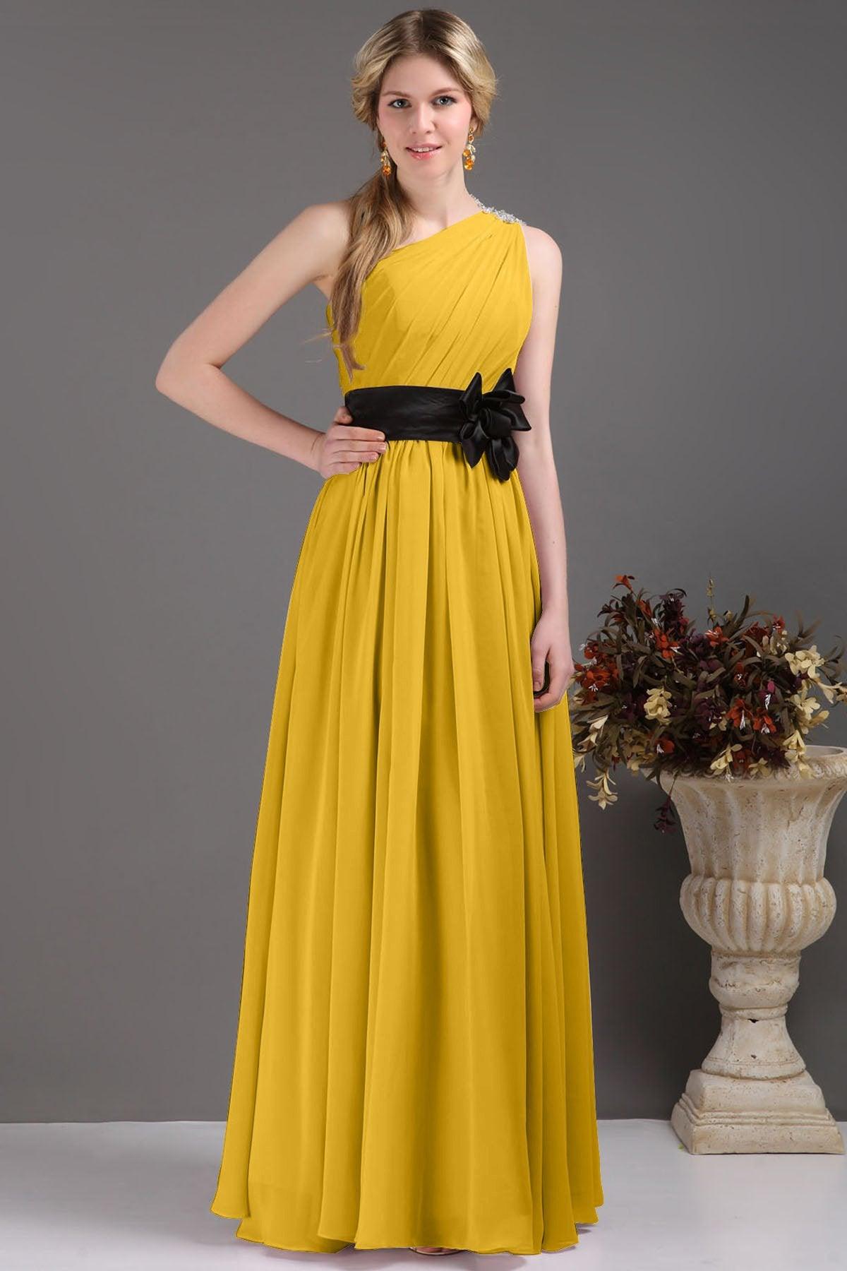 Sheath-Column Floor Length Bridesmaids Dress COSF14001 - COCOMELODY