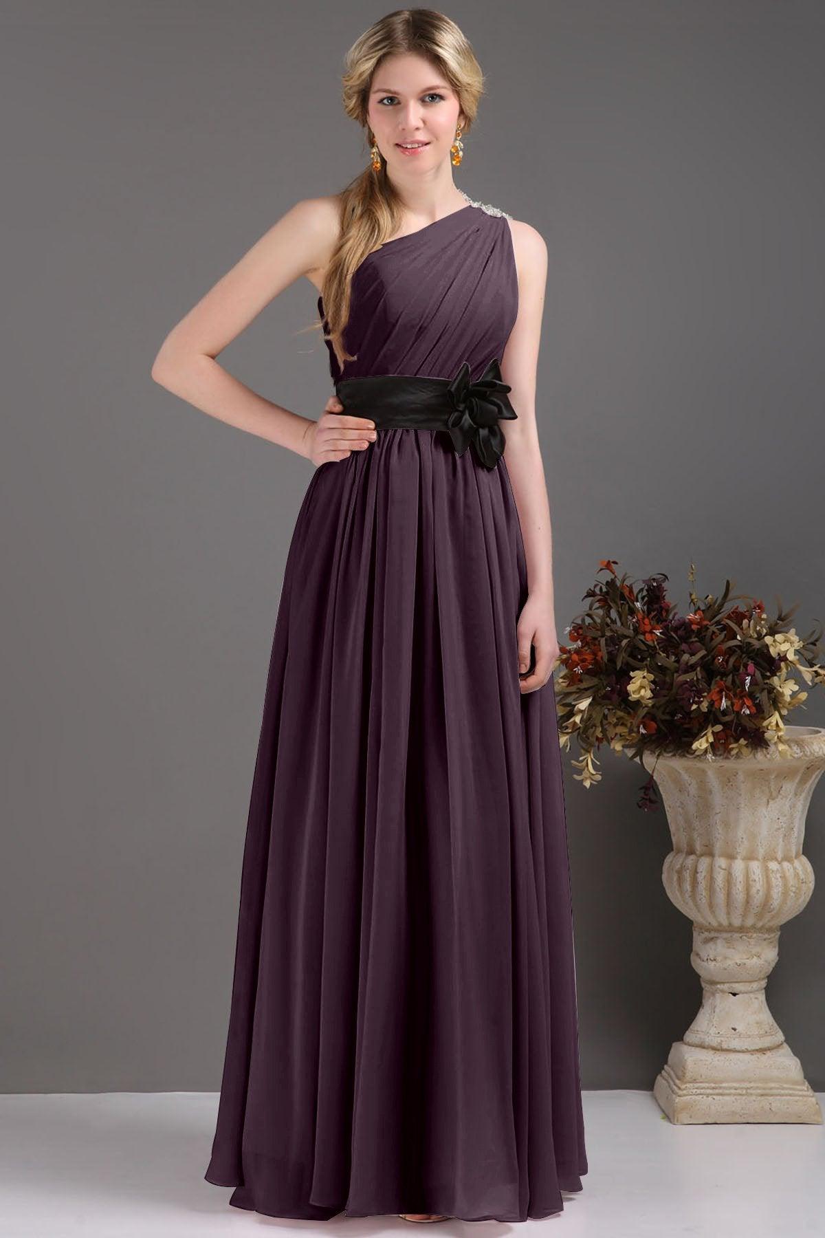 Sheath-Column Floor Length Bridesmaids Dress COSF14001 - COCOMELODY