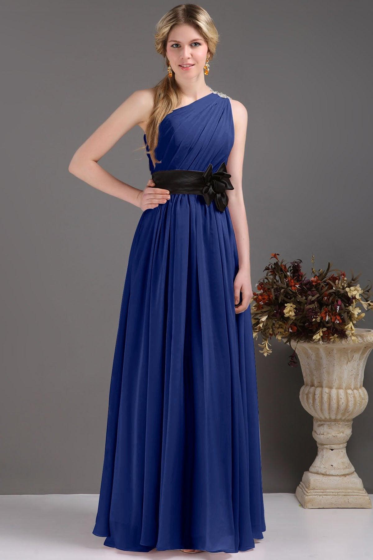 Sheath-Column Floor Length Bridesmaids Dress COSF14001 - COCOMELODY