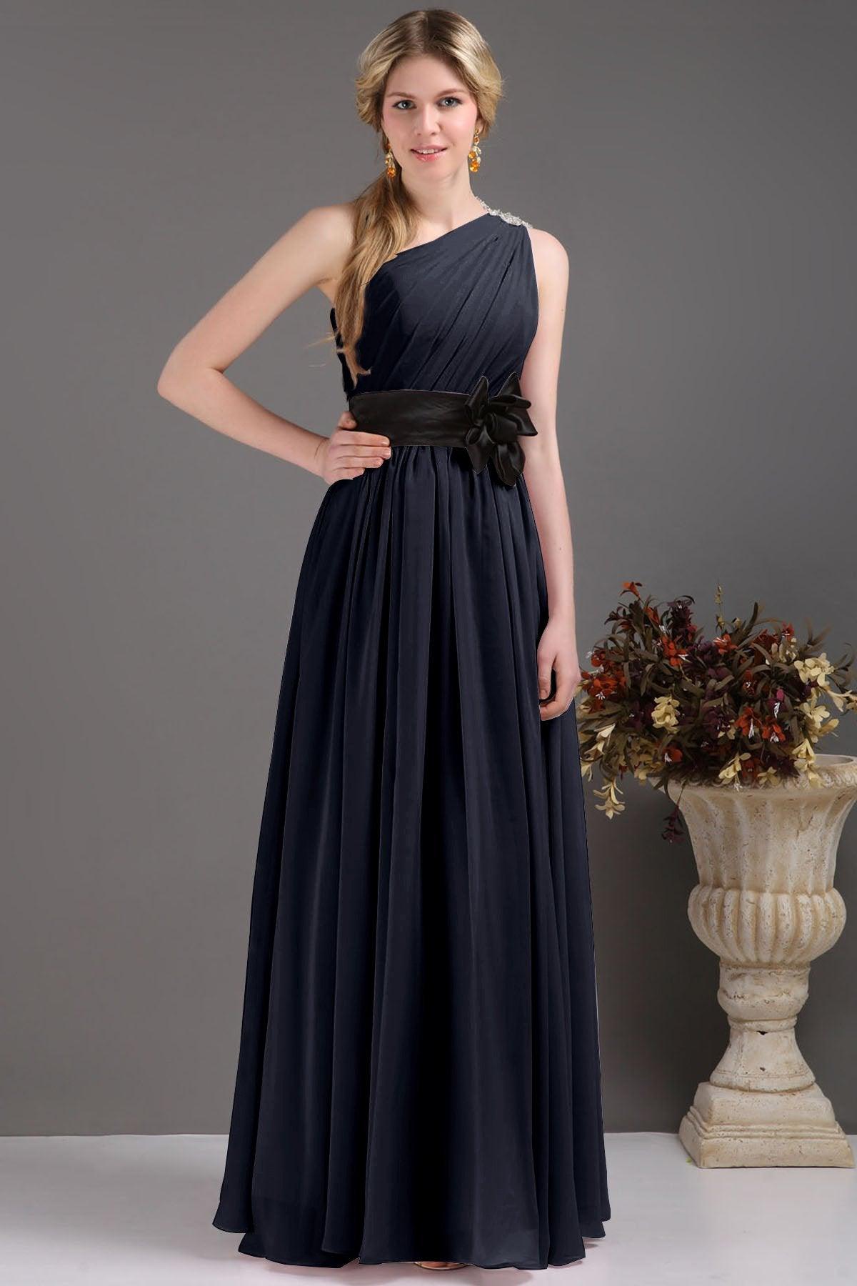 Sheath-Column Floor Length Bridesmaids Dress COSF14001 - COCOMELODY