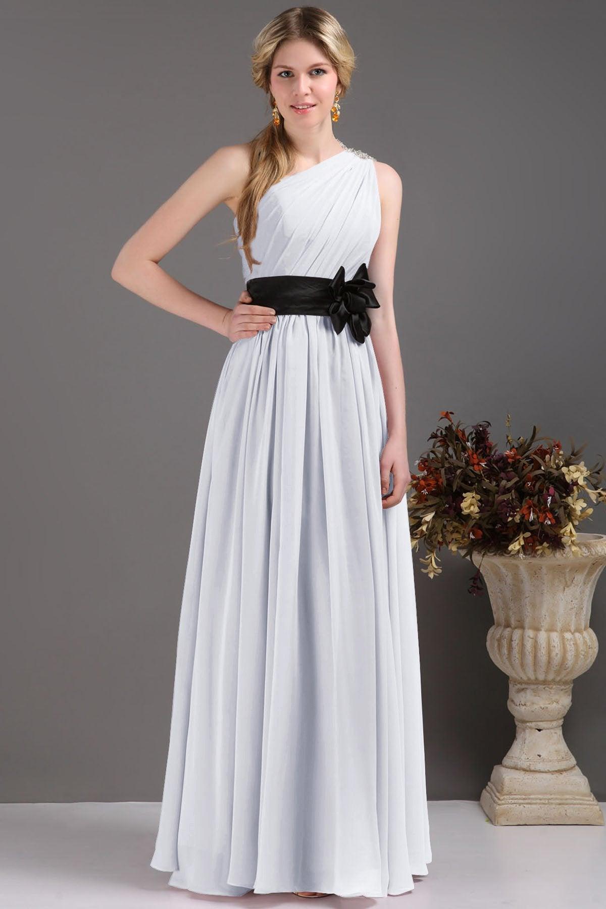 Sheath-Column Floor Length Bridesmaids Dress COSF14001 - COCOMELODY