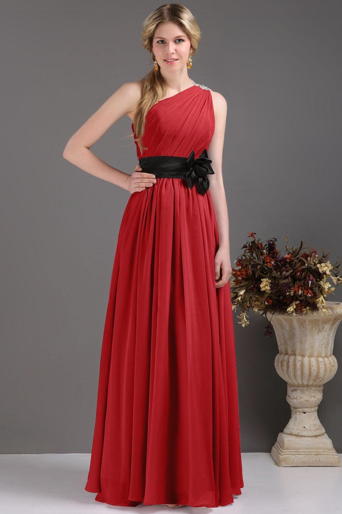 Sheath-Column Floor Length Bridesmaids Dress COSF14001 - COCOMELODY