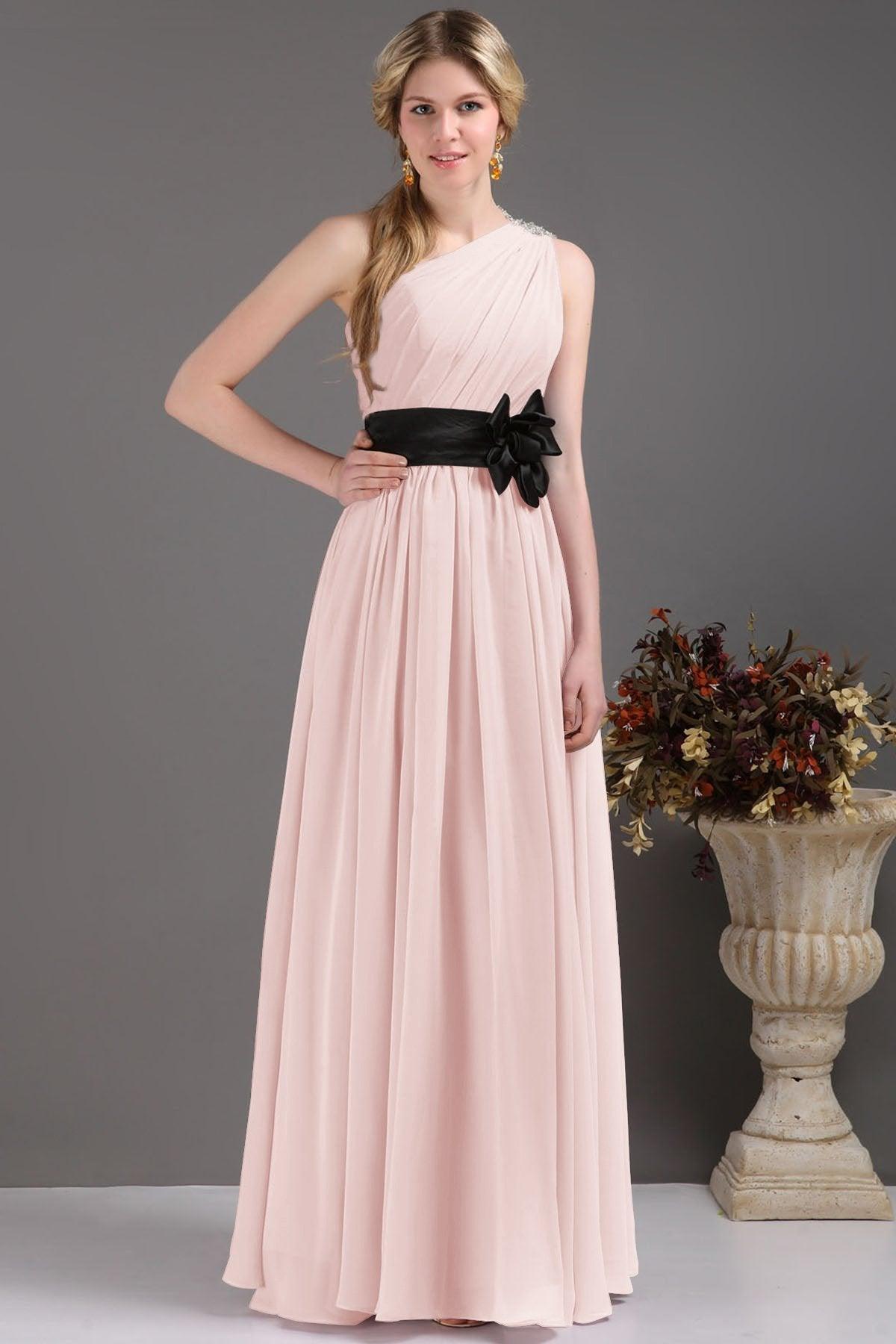Sheath-Column Floor Length Bridesmaids Dress COSF14001 - COCOMELODY