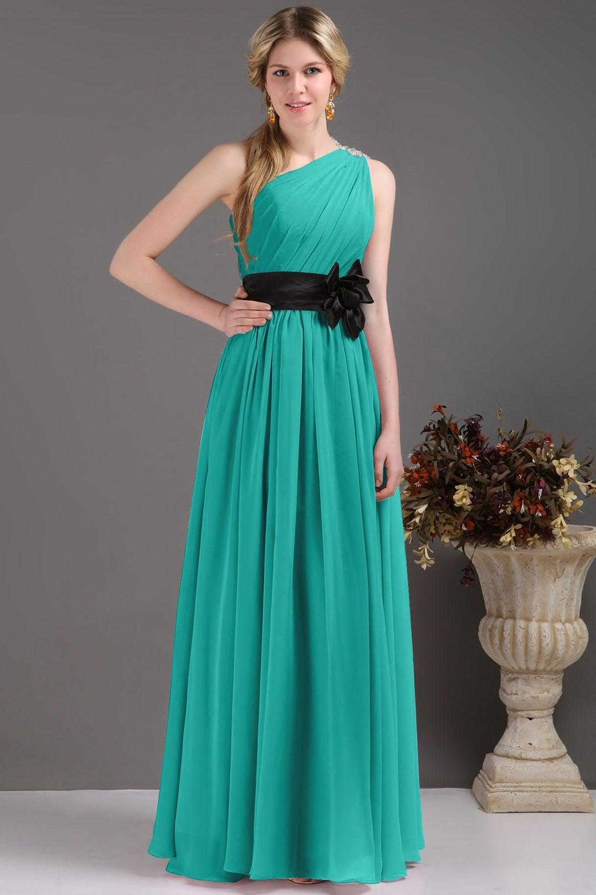 Sheath-Column Floor Length Bridesmaids Dress COSF14001 - COCOMELODY