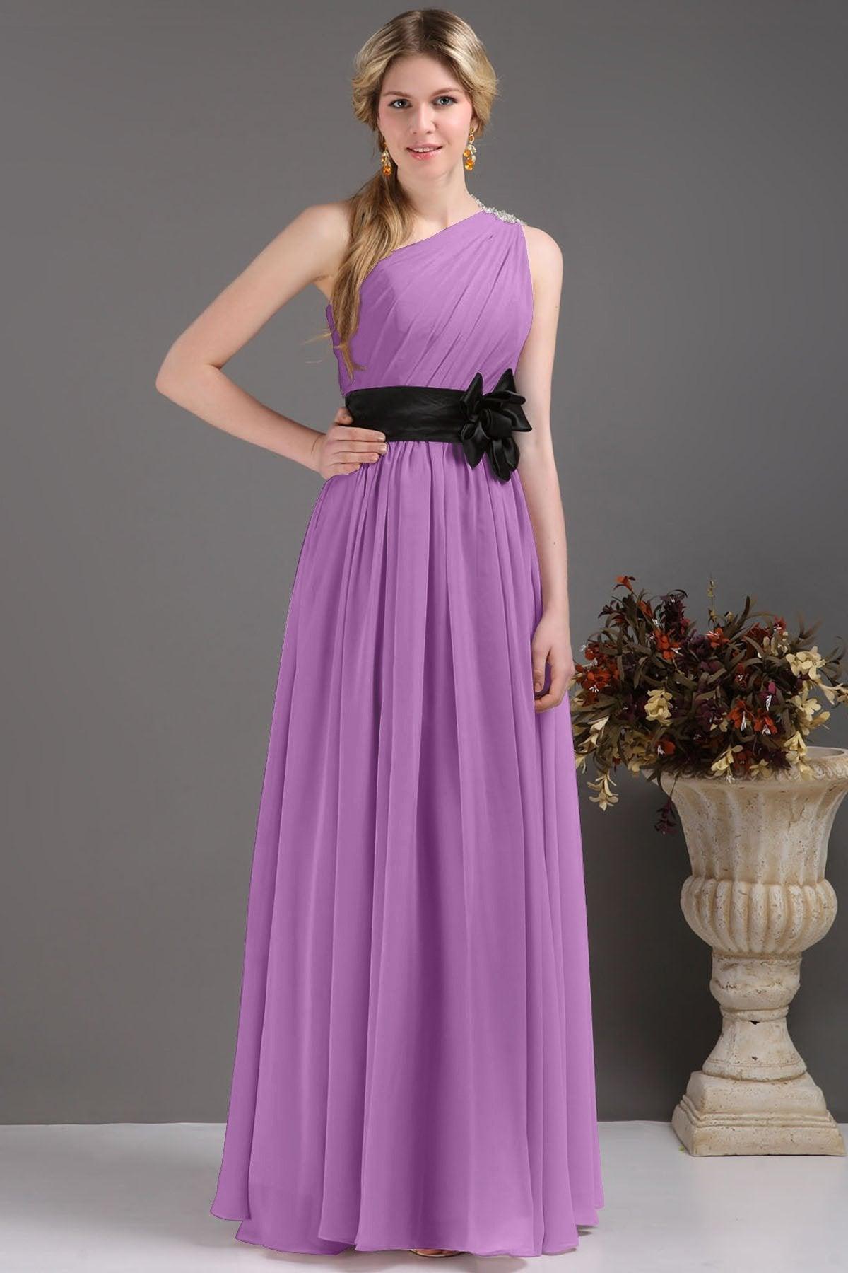 Sheath-Column Floor Length Bridesmaids Dress COSF14001 - COCOMELODY