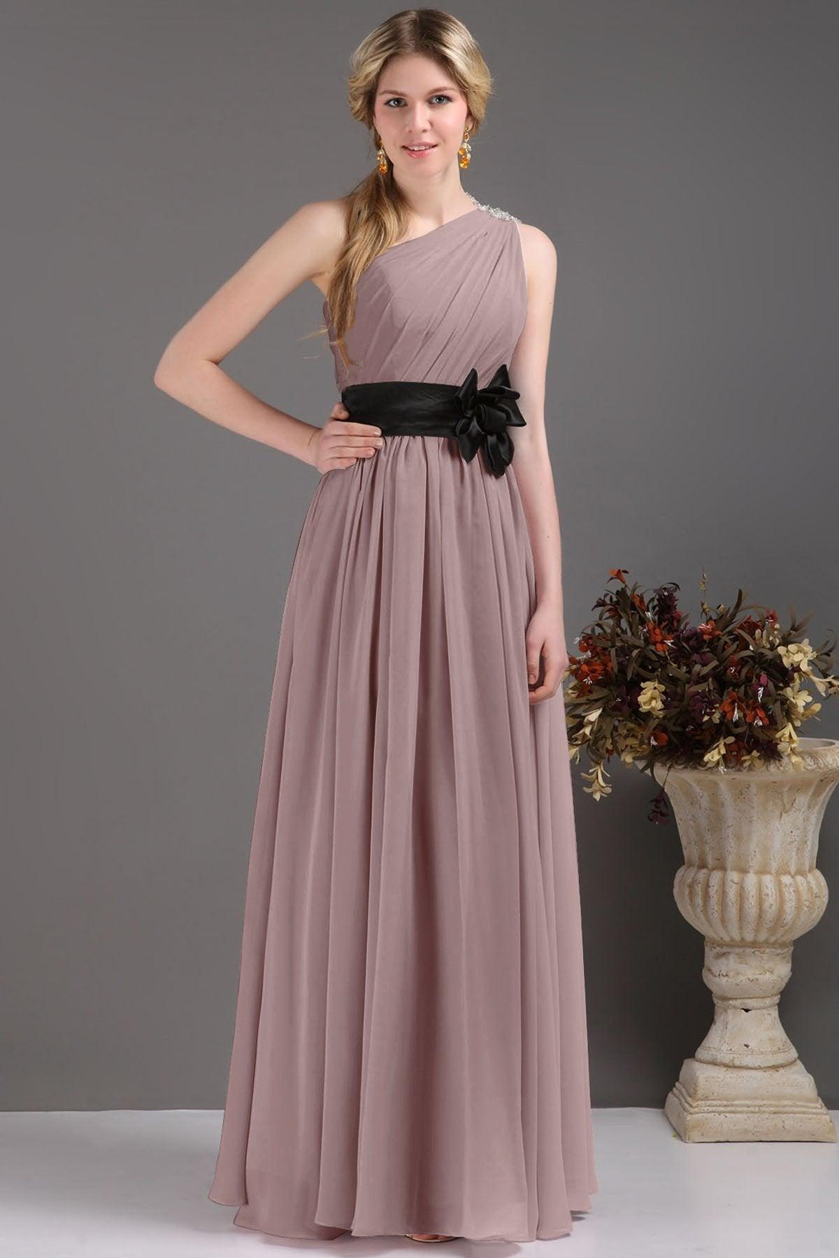 Sheath-Column Floor Length Bridesmaids Dress COSF14001 - COCOMELODY