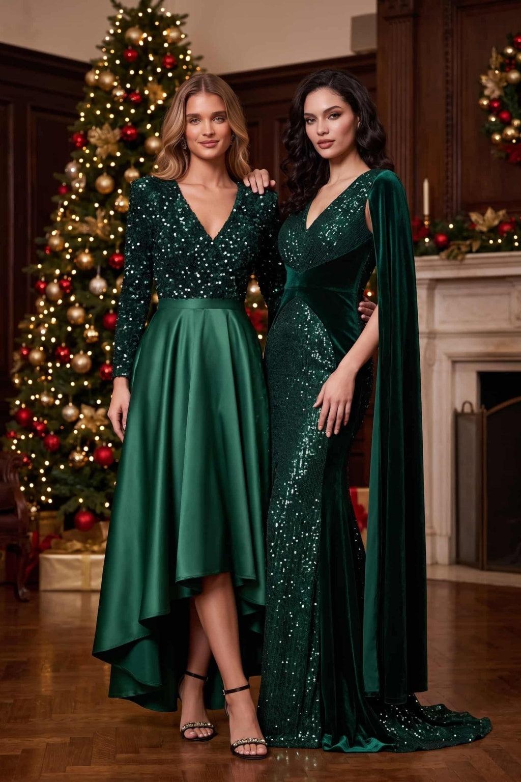 A-Line High-Low Satin Special Occasion Dress CS1106
