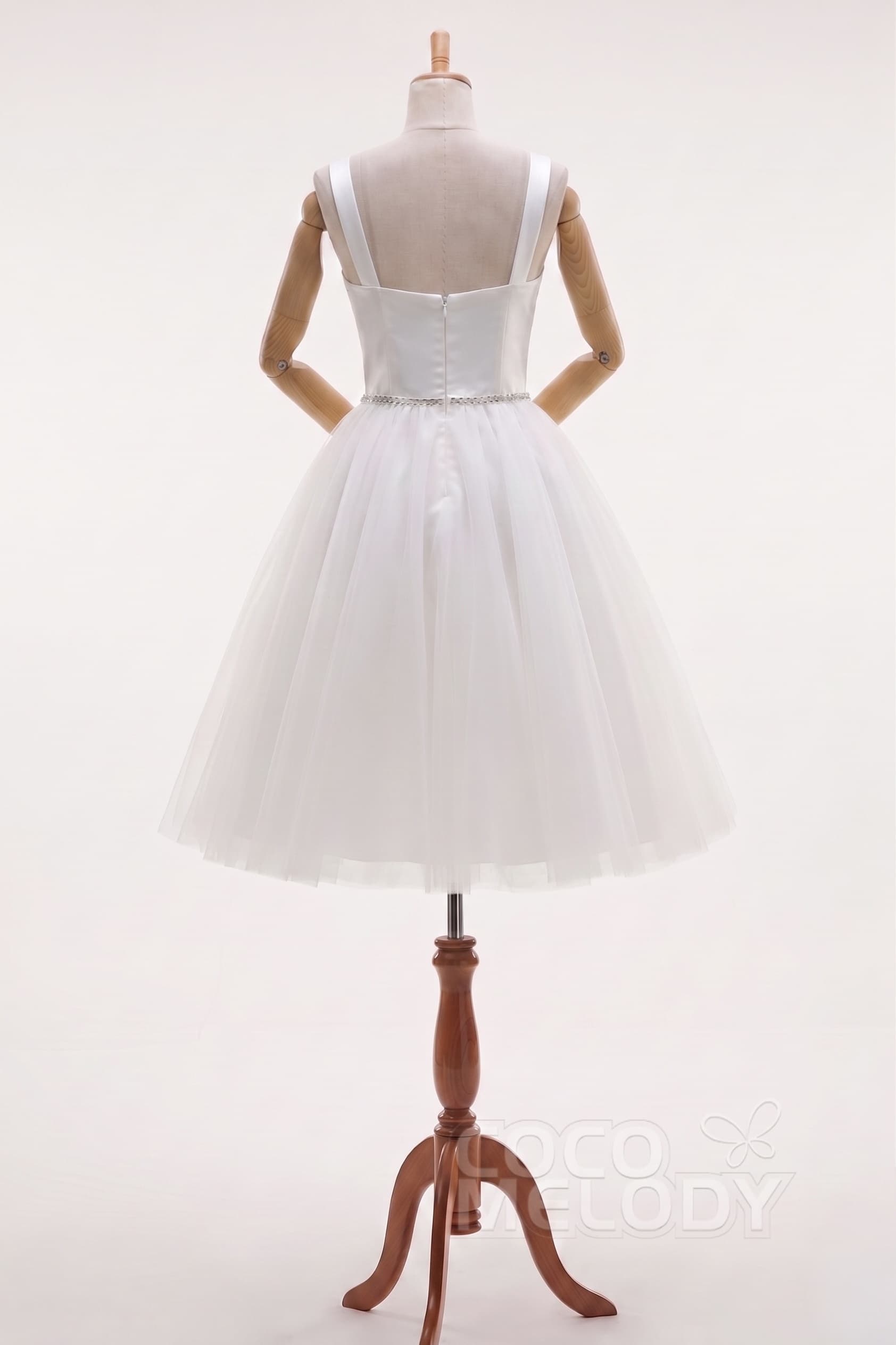 short white tutu wedding dress Short White Dress for Wedding, Reception Dress for Bride, Tulle Wedding Second Look Dress, Wedding After Party Dress, Elopement Dress
