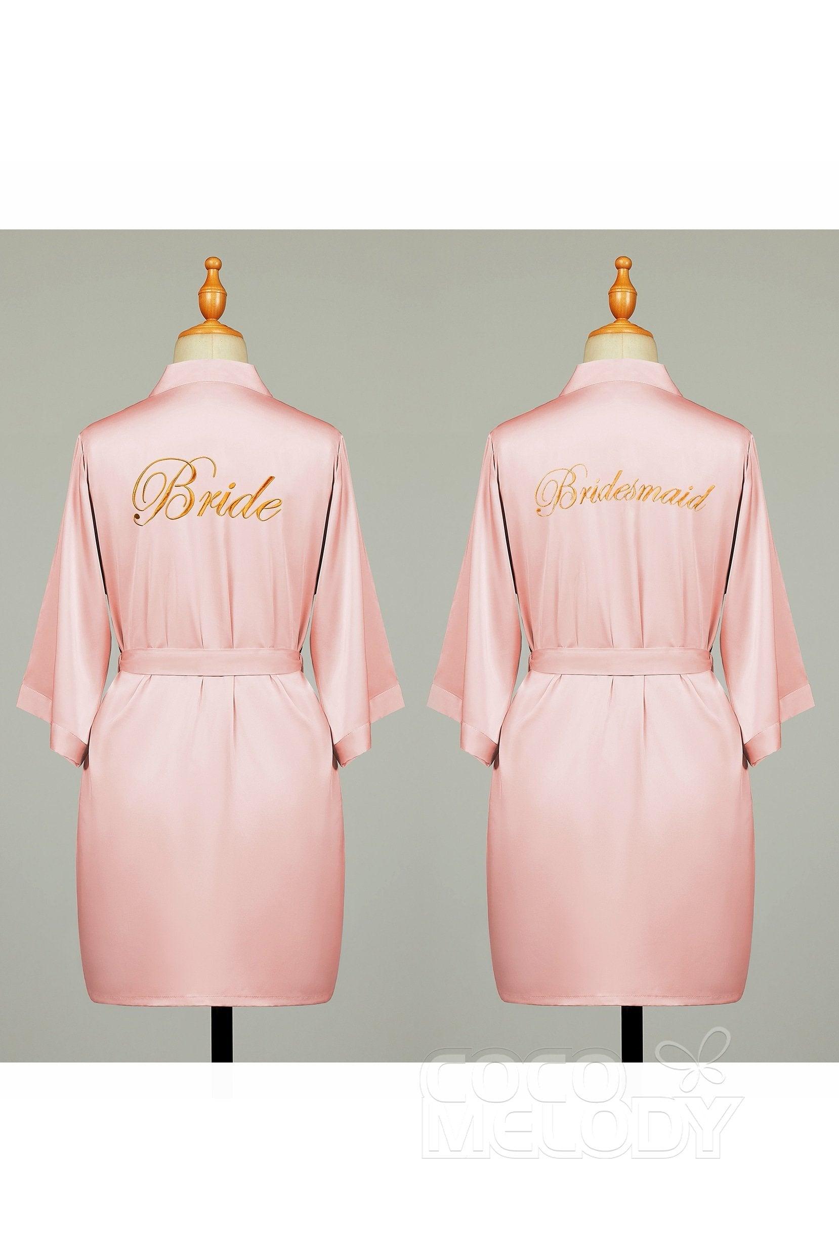 Long Chiffon Wedding Robes CZ0180 - COCOMELODY