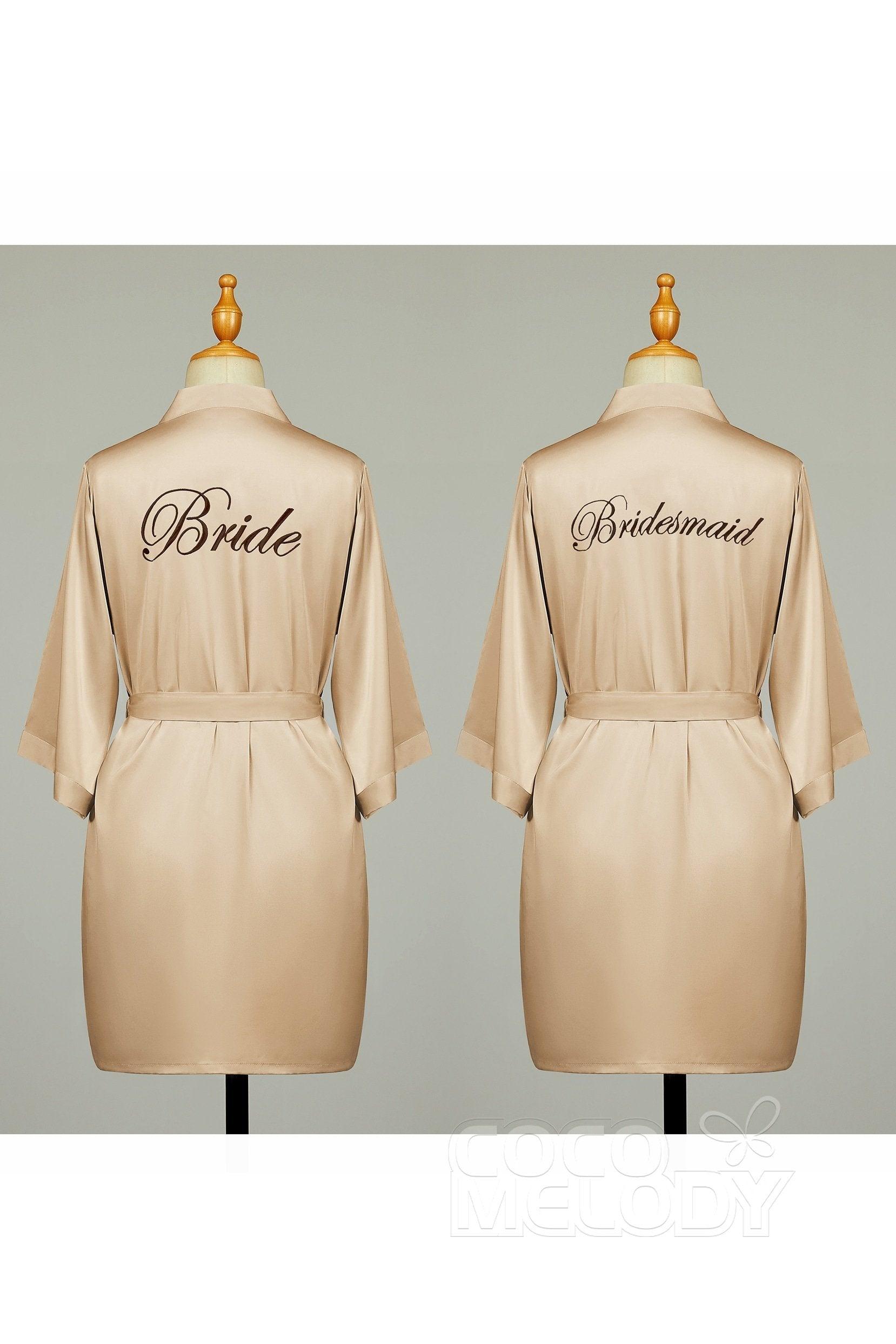 Long Chiffon Wedding Robes CZ0180 - COCOMELODY