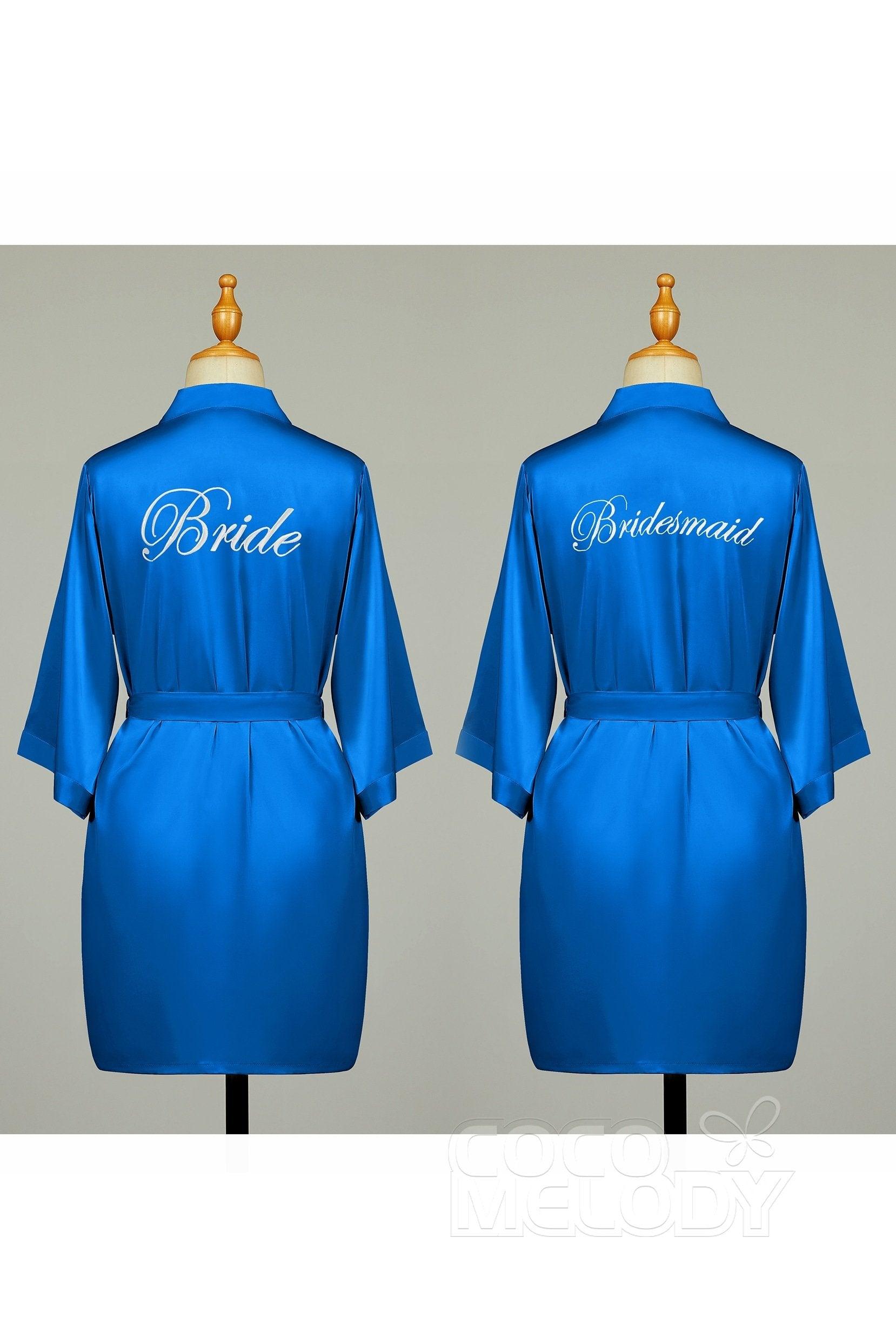 Long Chiffon Wedding Robes CZ0180 - COCOMELODY