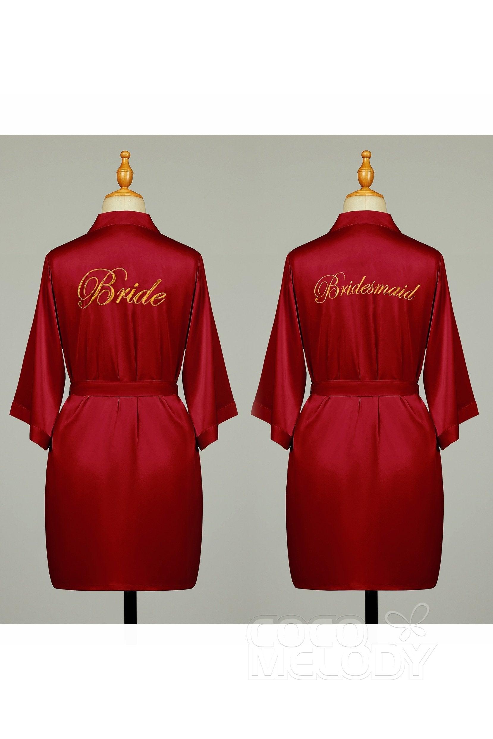 Long Chiffon Wedding Robes CZ0180 - COCOMELODY