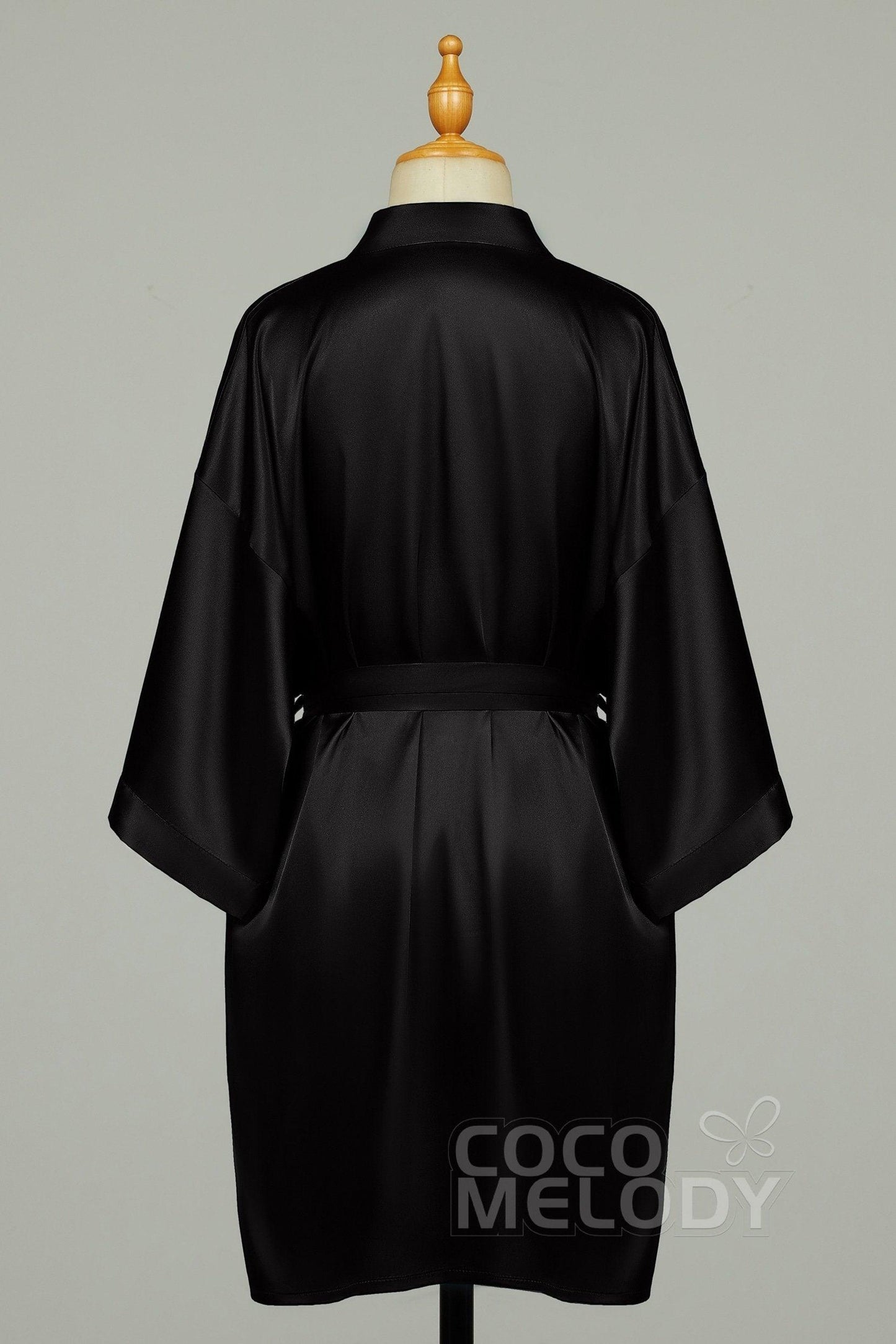 Short Silk-Like Robes CZ0204