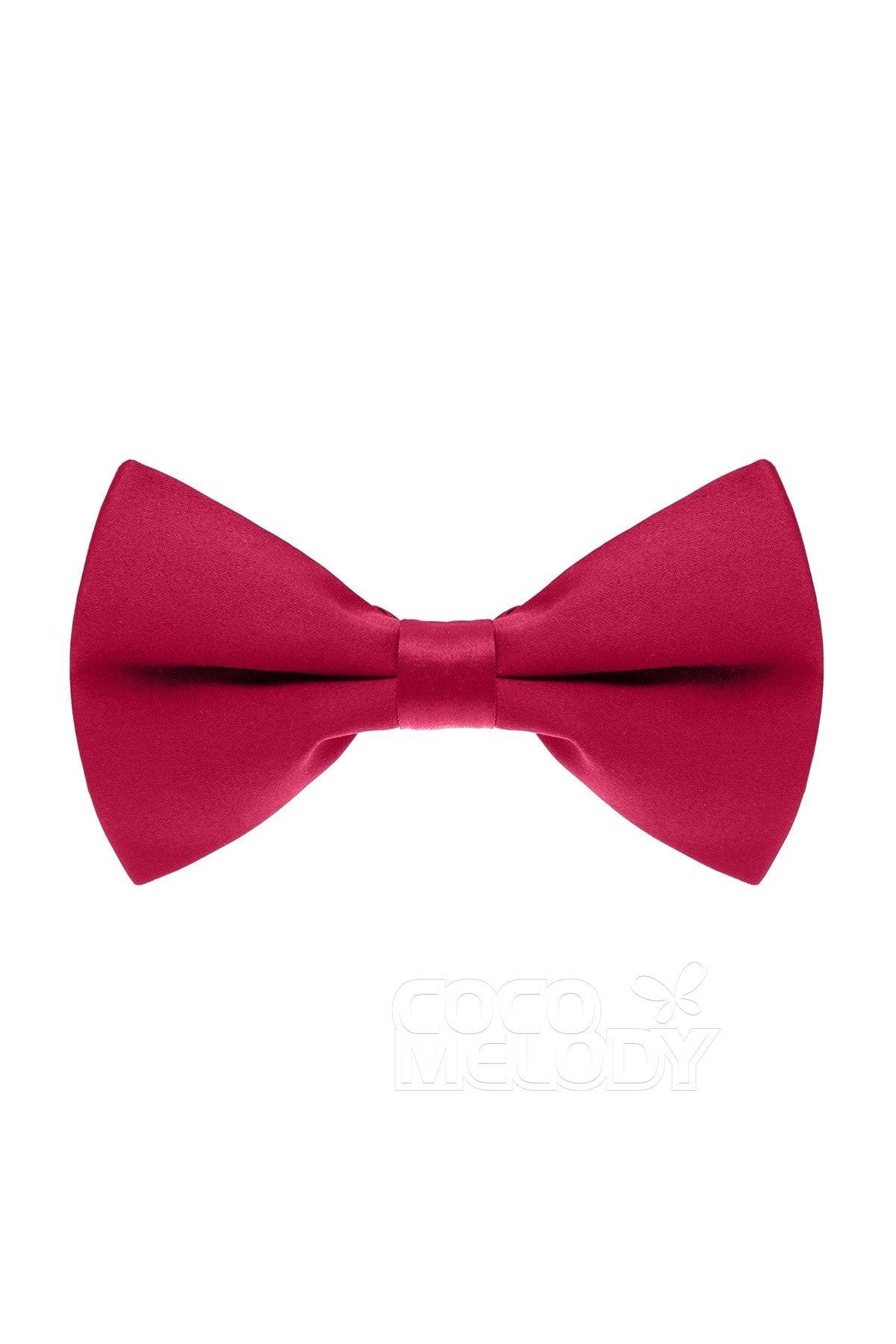 Men's Elastic Silk Like Satin Bow Ties CZ170016