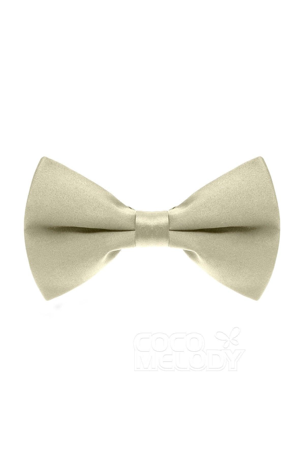 Men's Elastic Silk Like Satin Bow Ties CZ170016