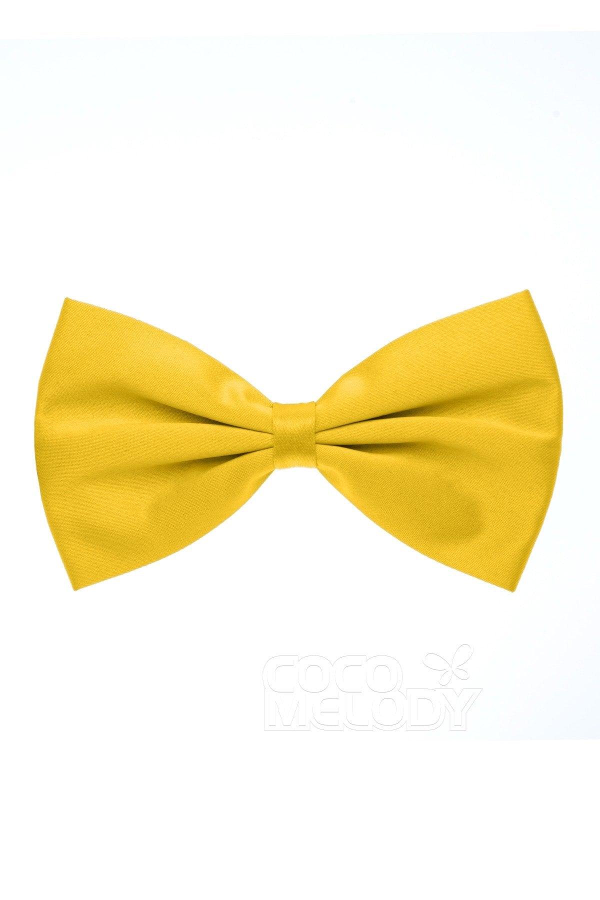 Men's Elastic Silk Like Satin Bow Ties CZ170017