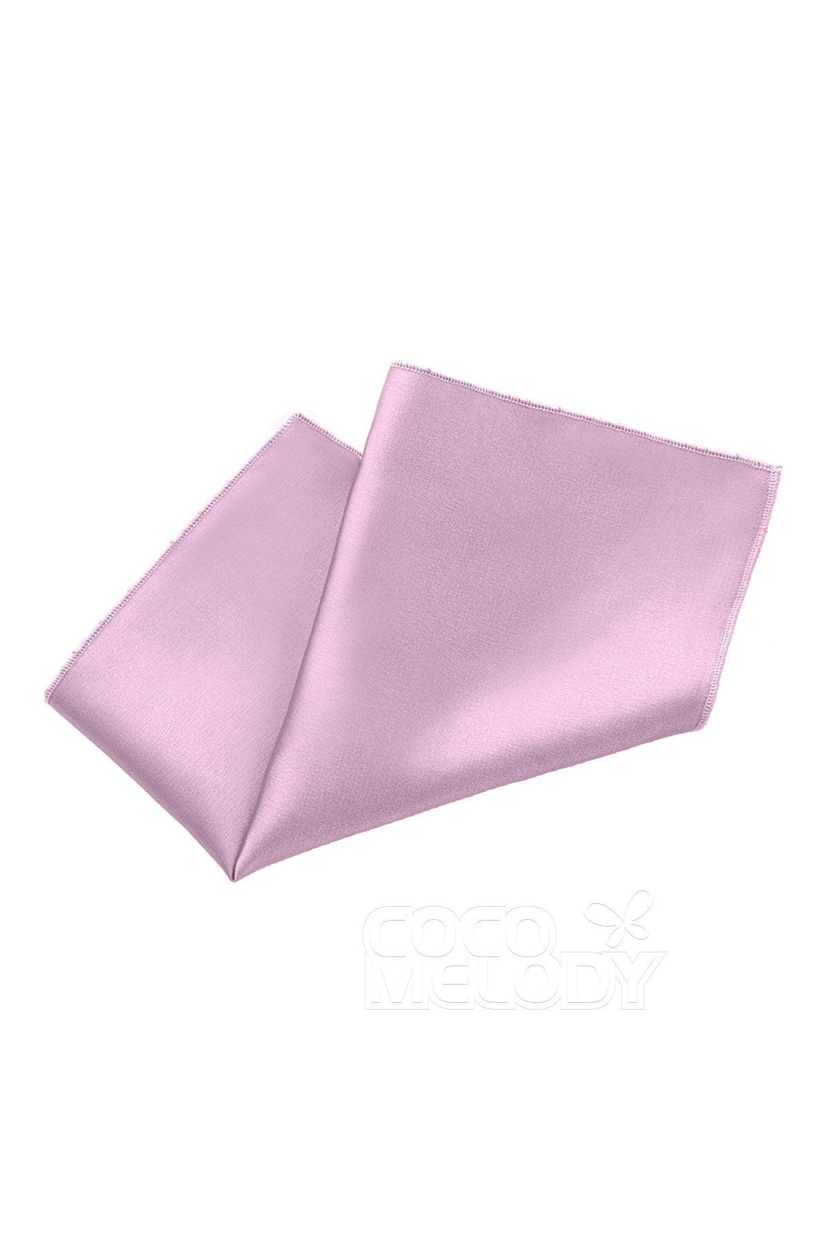 Elastic Silk Like Satin Pocket Square CZ170019 - COCOMELODY