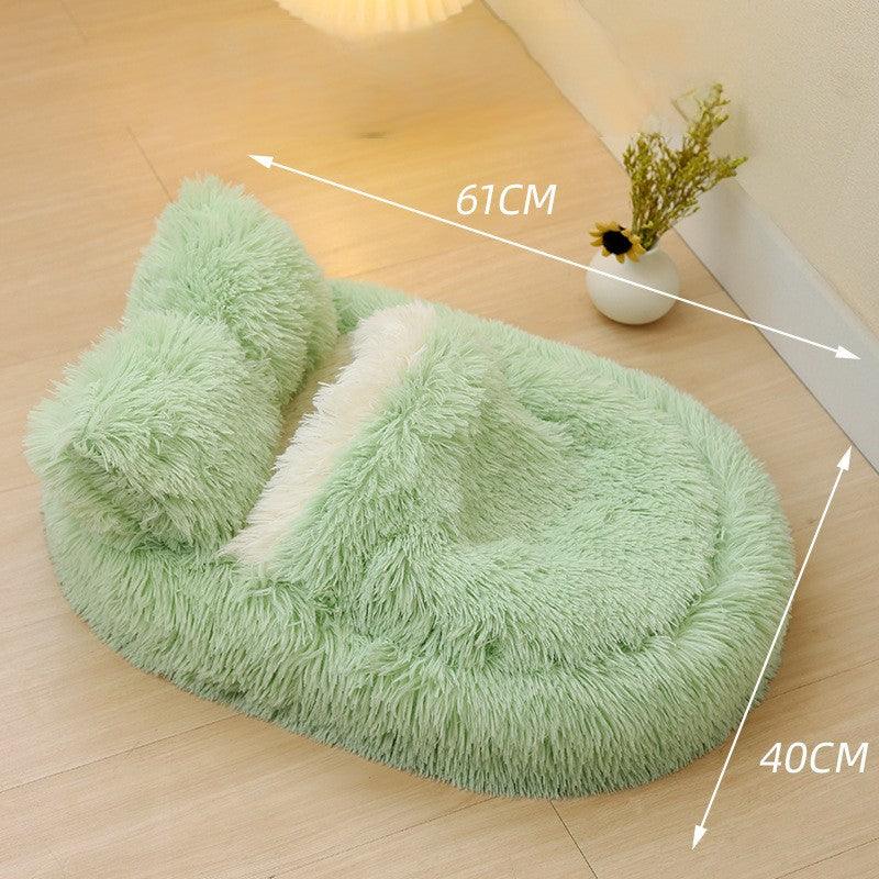 Winter warm pet bed dog kennel cat kennel 842591874385 - COCOMELODY