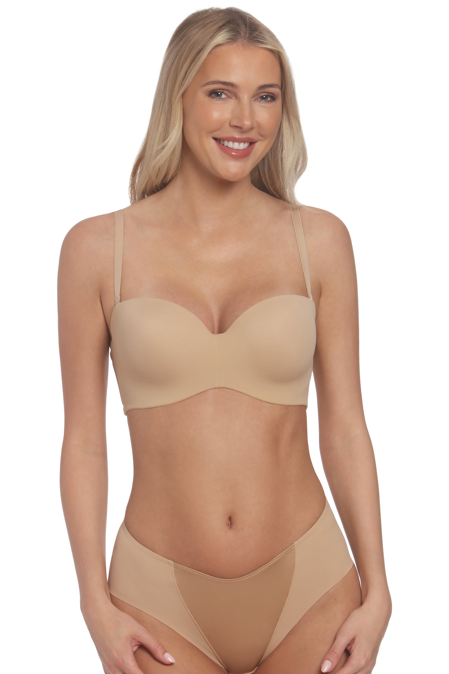 Seamless Hidden Wire Strapless Bridal Bra 3600