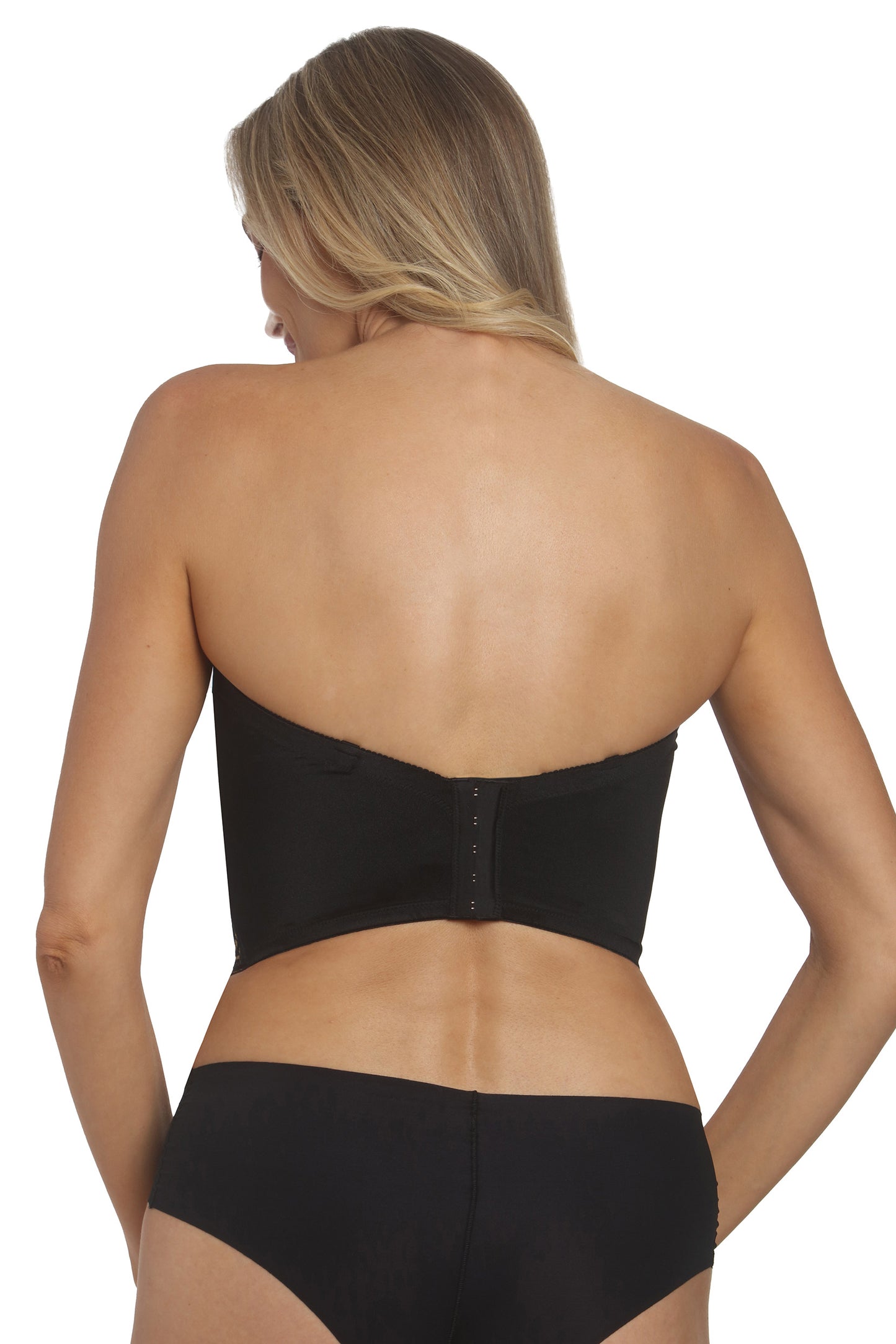 X Strapless Low Back Bustier Corset Bridal Bra 6950