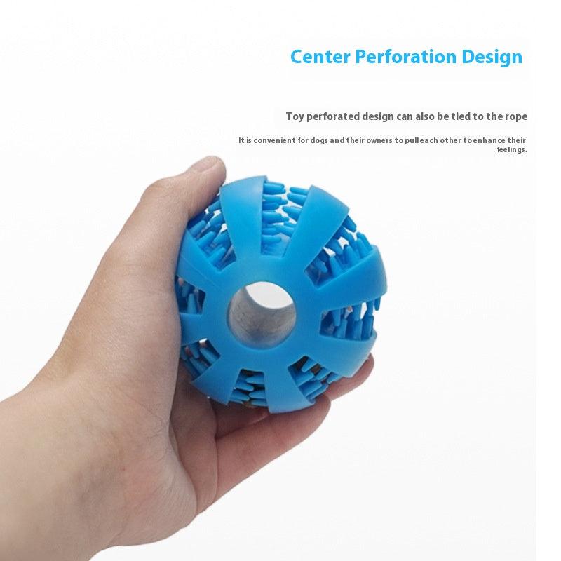 Pet leaky ball toy teething resistance training pet supplies 742778970075 - COCOMELODY