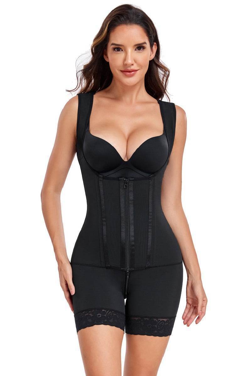 Mid-Thigh Shaping Bodysuit 959791845214 - COCOMELODY