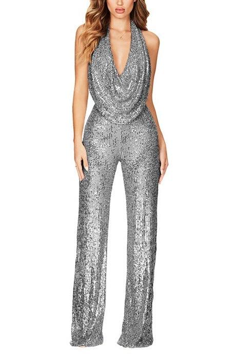 Jumpsuit Maxi Sequins Formal Evening Dresses 678030856246