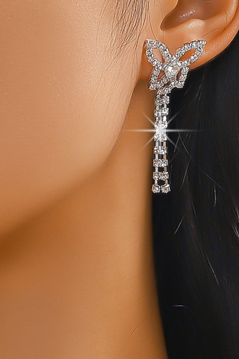 Gorgeous Zircon Earrings/Necklace Jewelry Sets (Set of 2)  746322010948