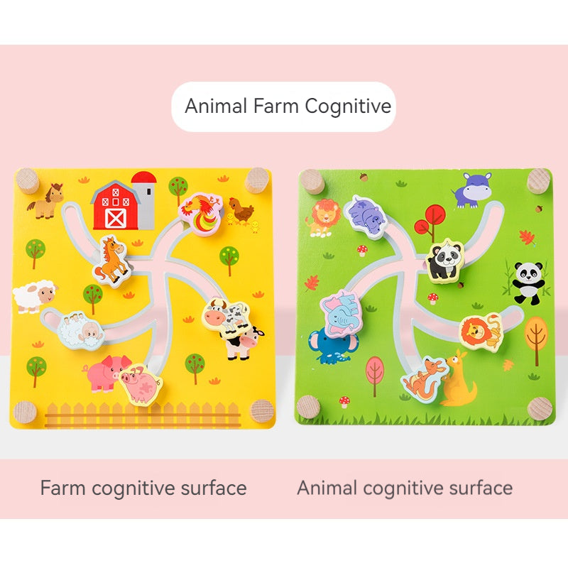 Early education walk maze puzzle parent-child interactive game toys 721629245898 - COCOMELODY