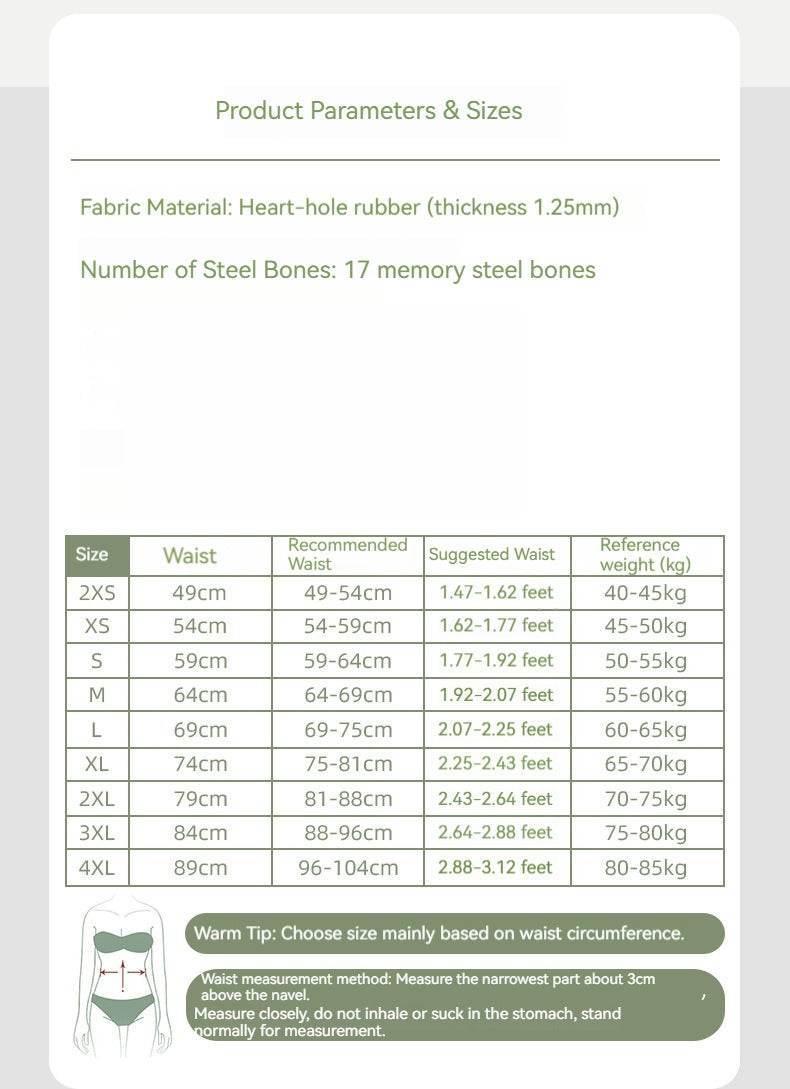 High Elasticity Abdominal Binder Shapewear 947686031219 - COCOMELODY