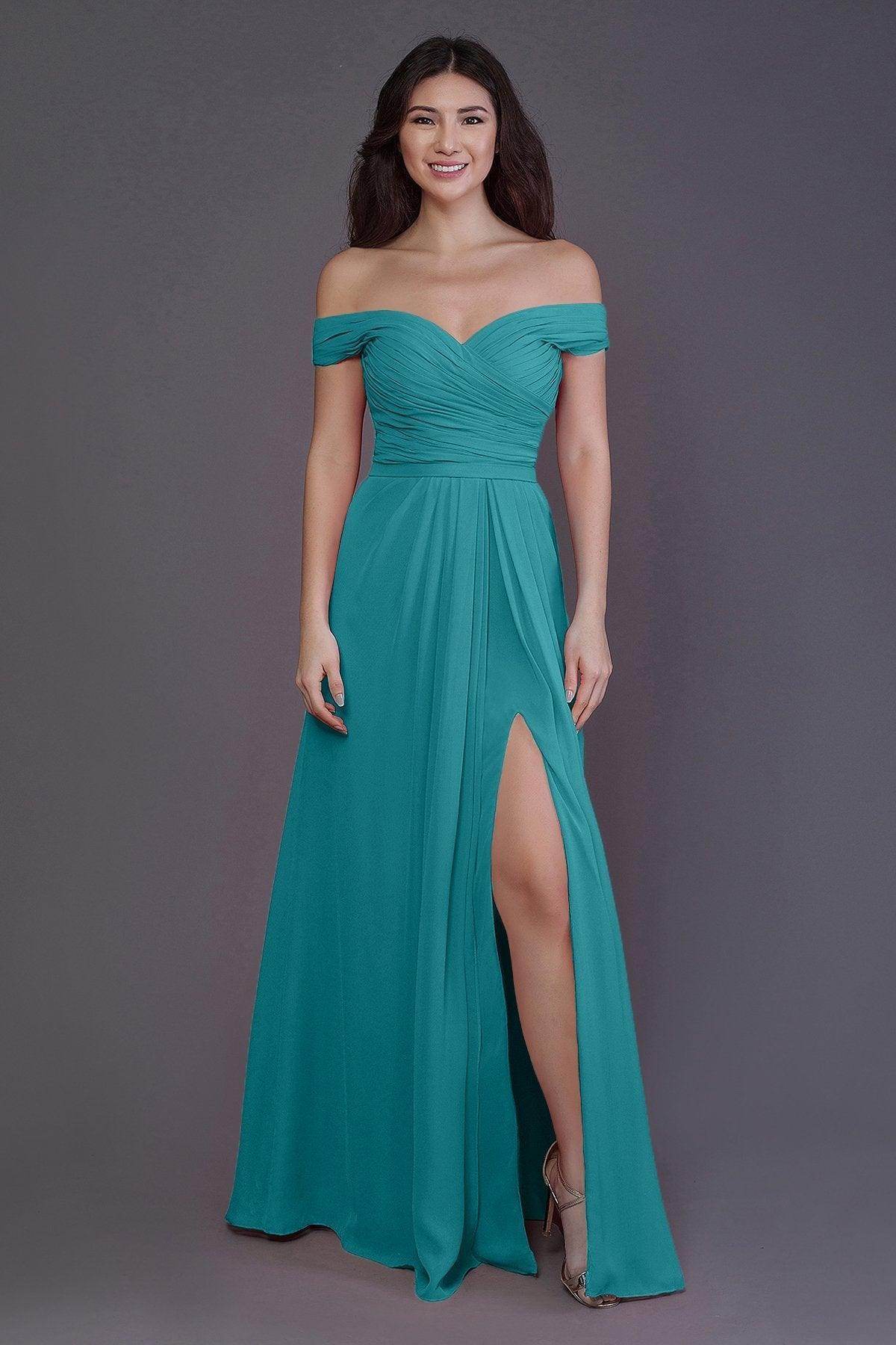 Glamorous Lake Blue Bridesmaid Dresses Unique Styles - Cocomelody COCOMELODY Glamorous Lake Blue Bridesmaid Dresses Unique Styles - Cocomelody COCOMELODY