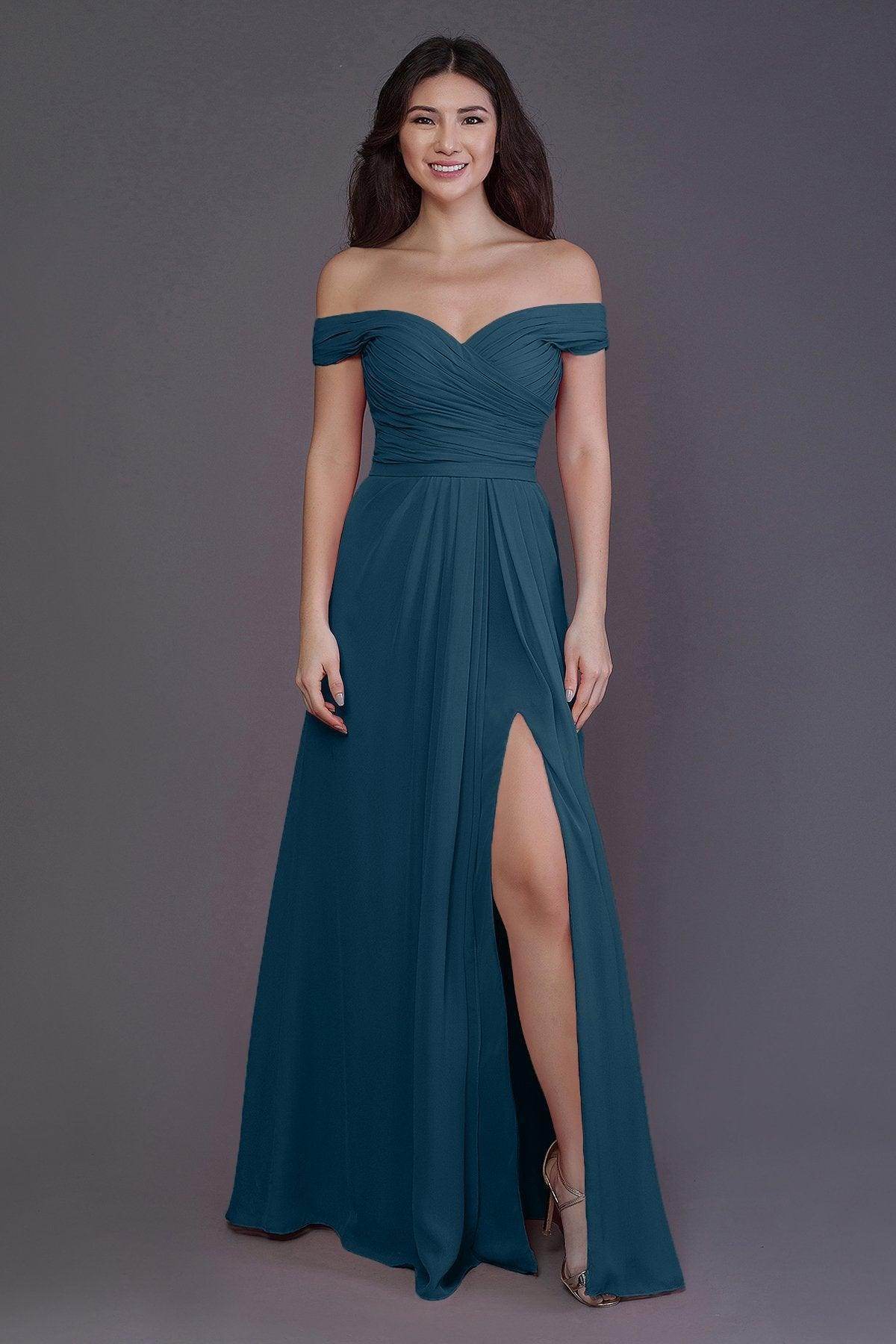 Affordable Blue Turquoise Bridesmaid Dresses Unique Styles - Cocomelody COCOMELODY Affordable Blue Turquoise Bridesmaid Dresses Unique Styles - Cocomelody COCOMELODY