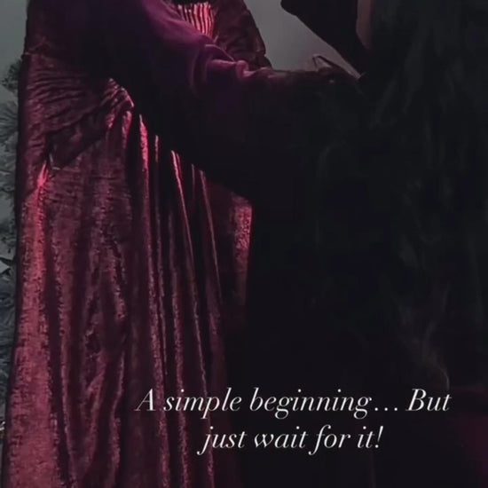 Trumpet-Mermaid Sweep-Brush Train Metallic Formal Dress CS0646 - COCOMELODY 