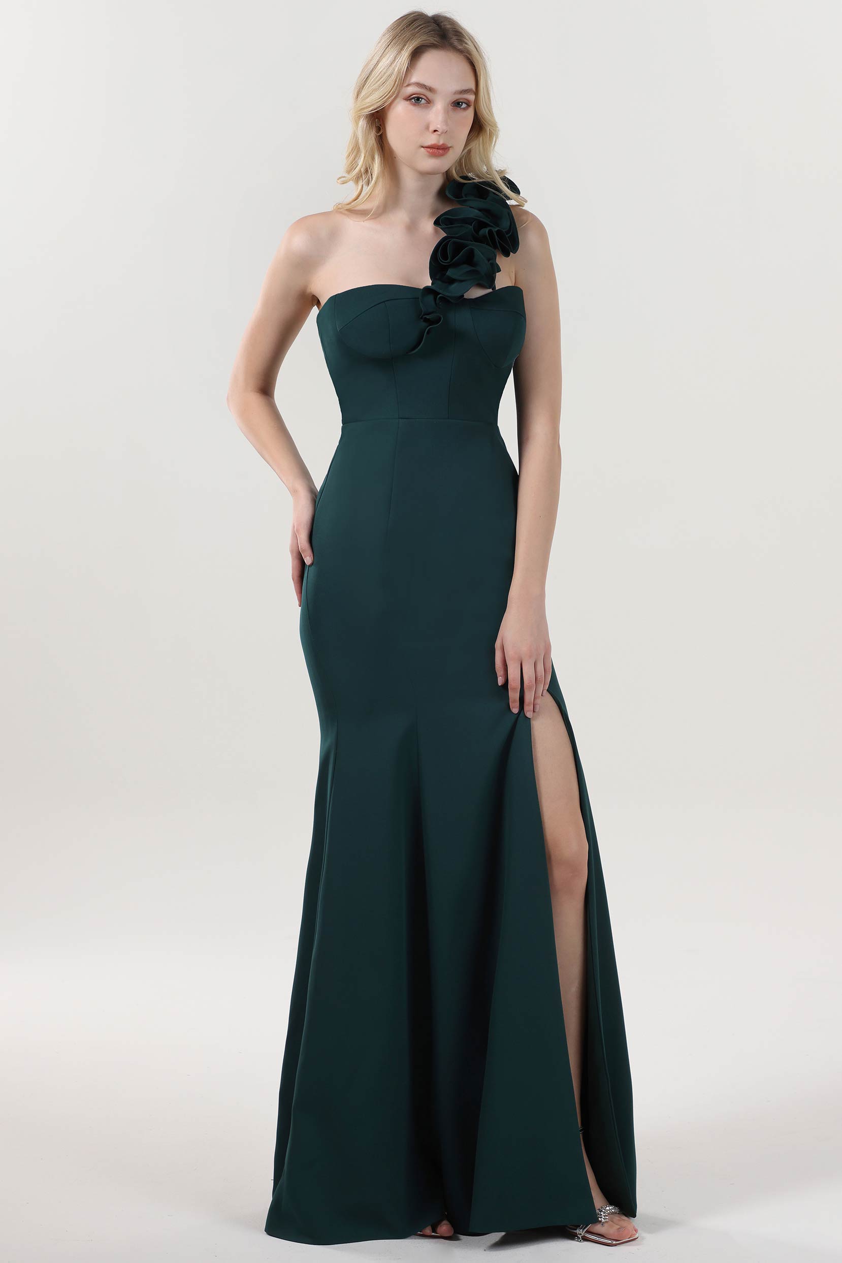 Trumpet-Mermaid Maxi Stretch Crepe Formal Dress CS0596 Trumpet-Mermaid Maxi Stretch Crepe Formal Dress CS0596
